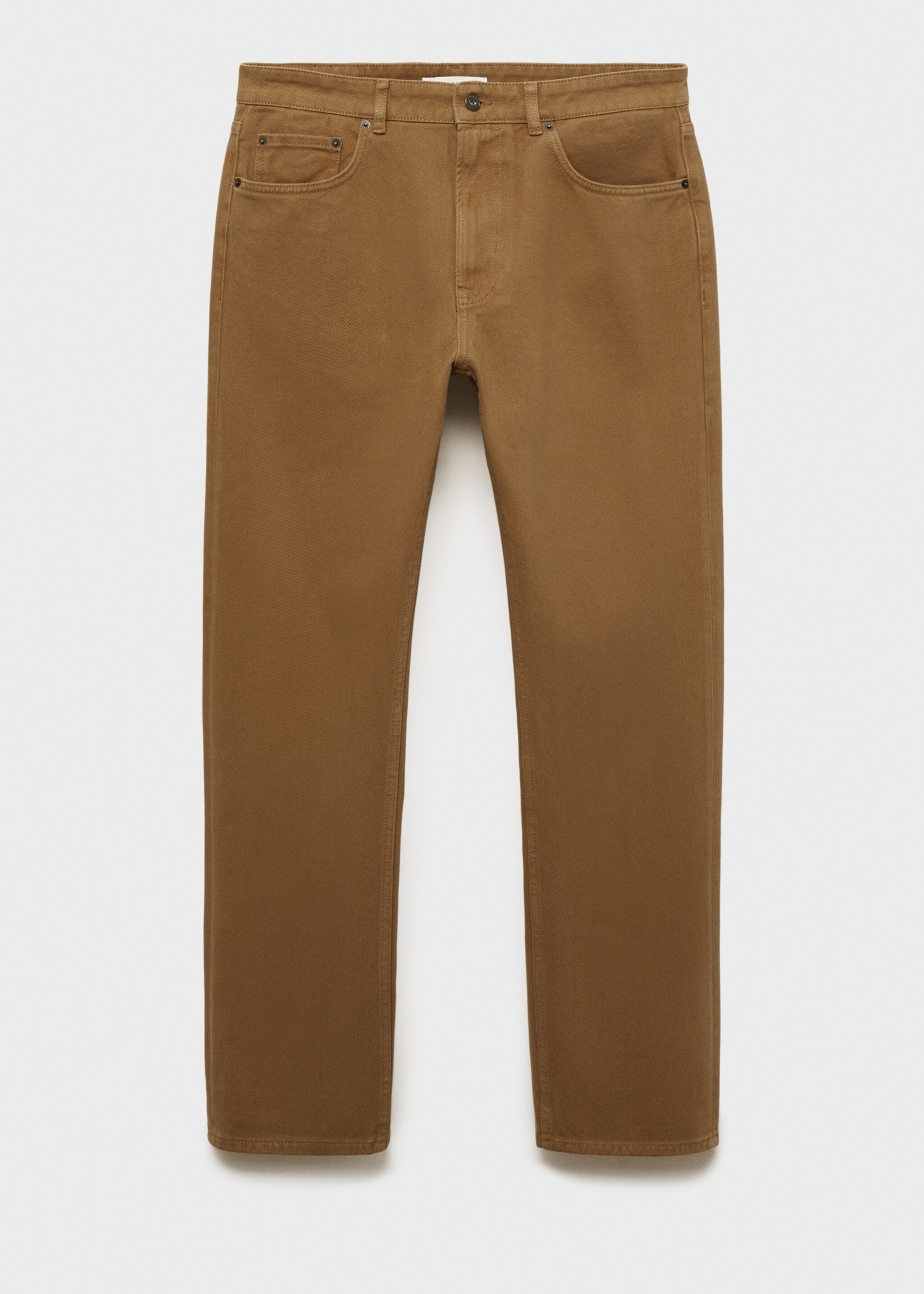 Straight fit cotton jeans - Article without model