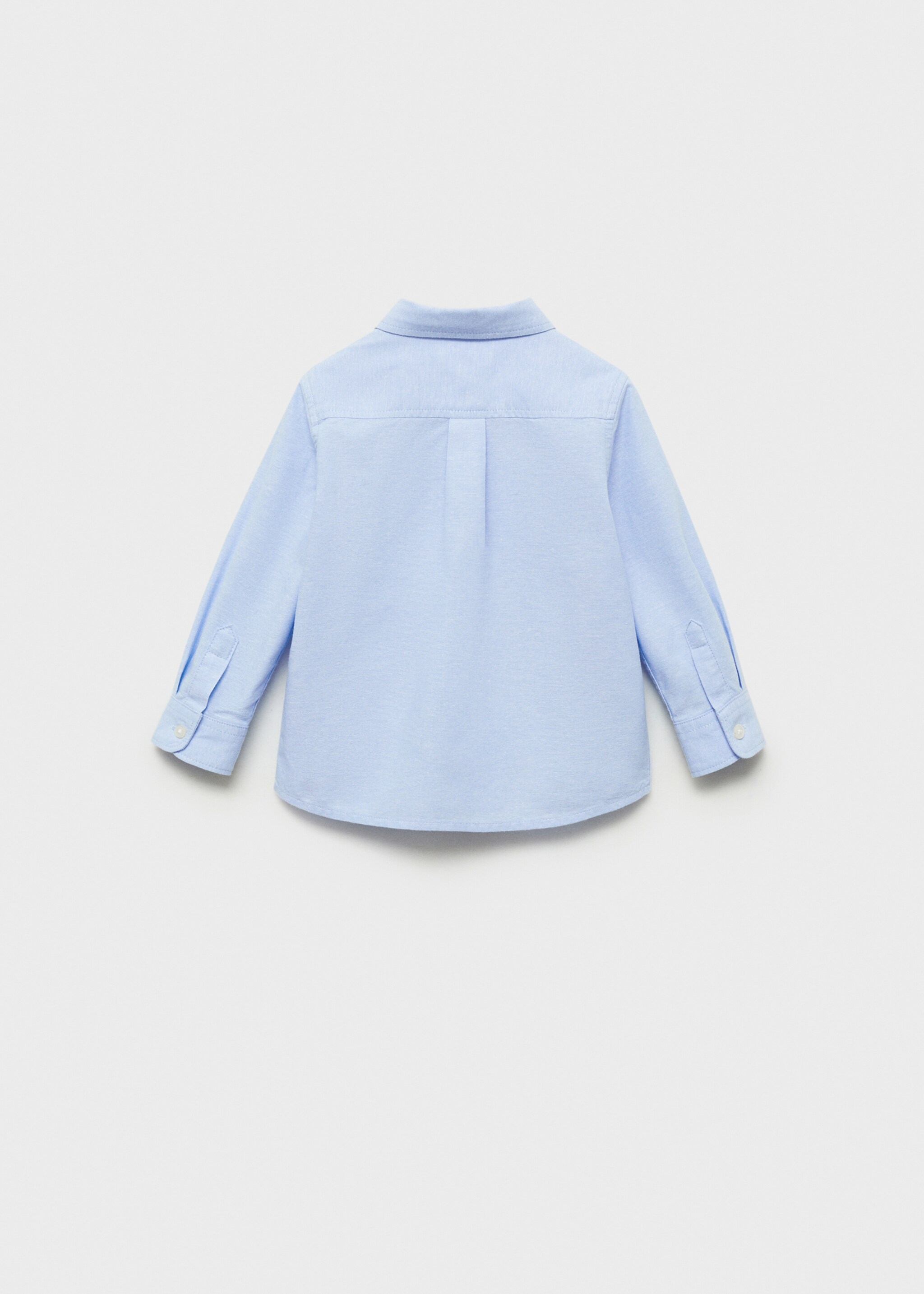 Oxford cotton shirt - Reverse of the article