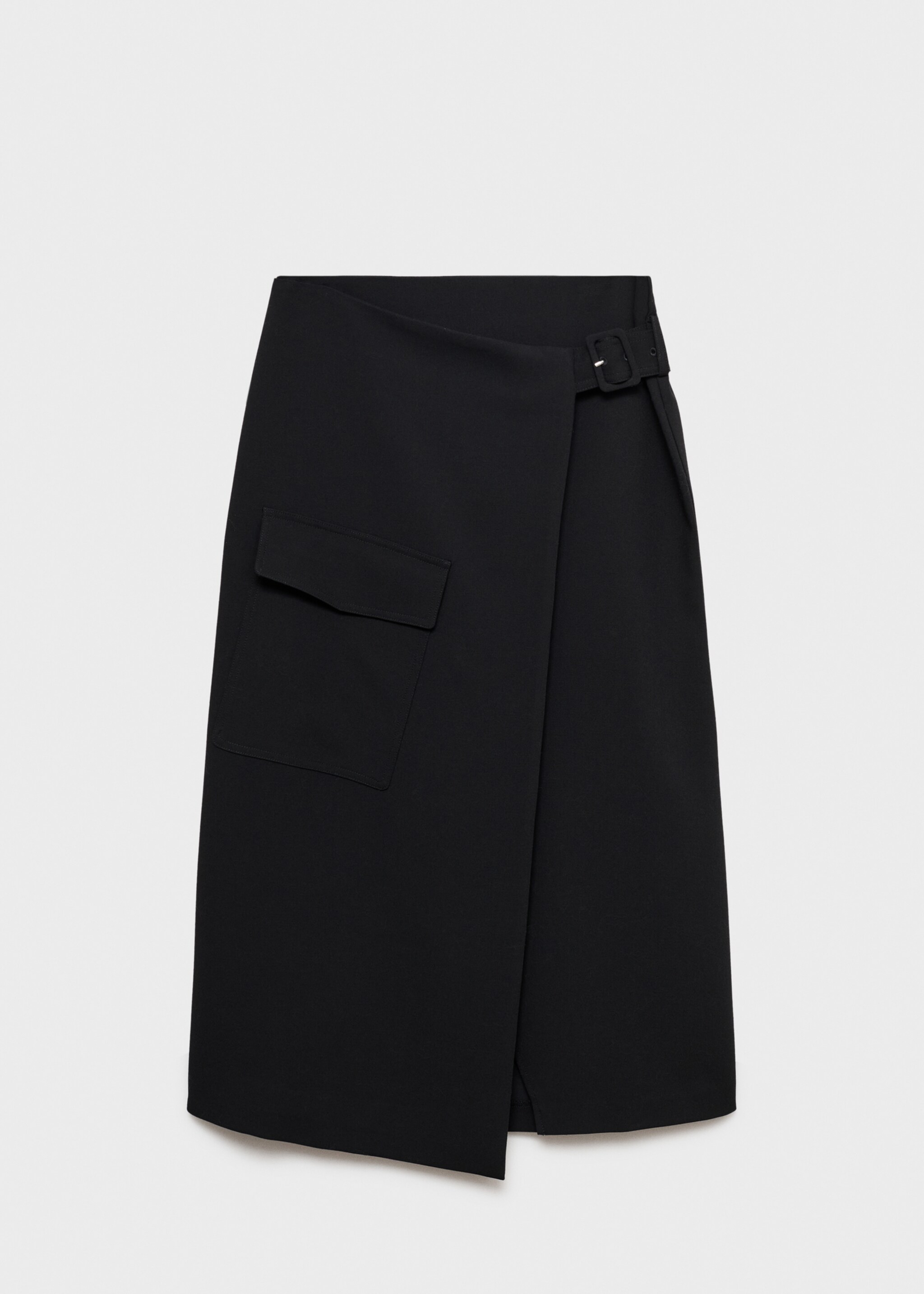 Midi skirt with buckle detail - Article without model