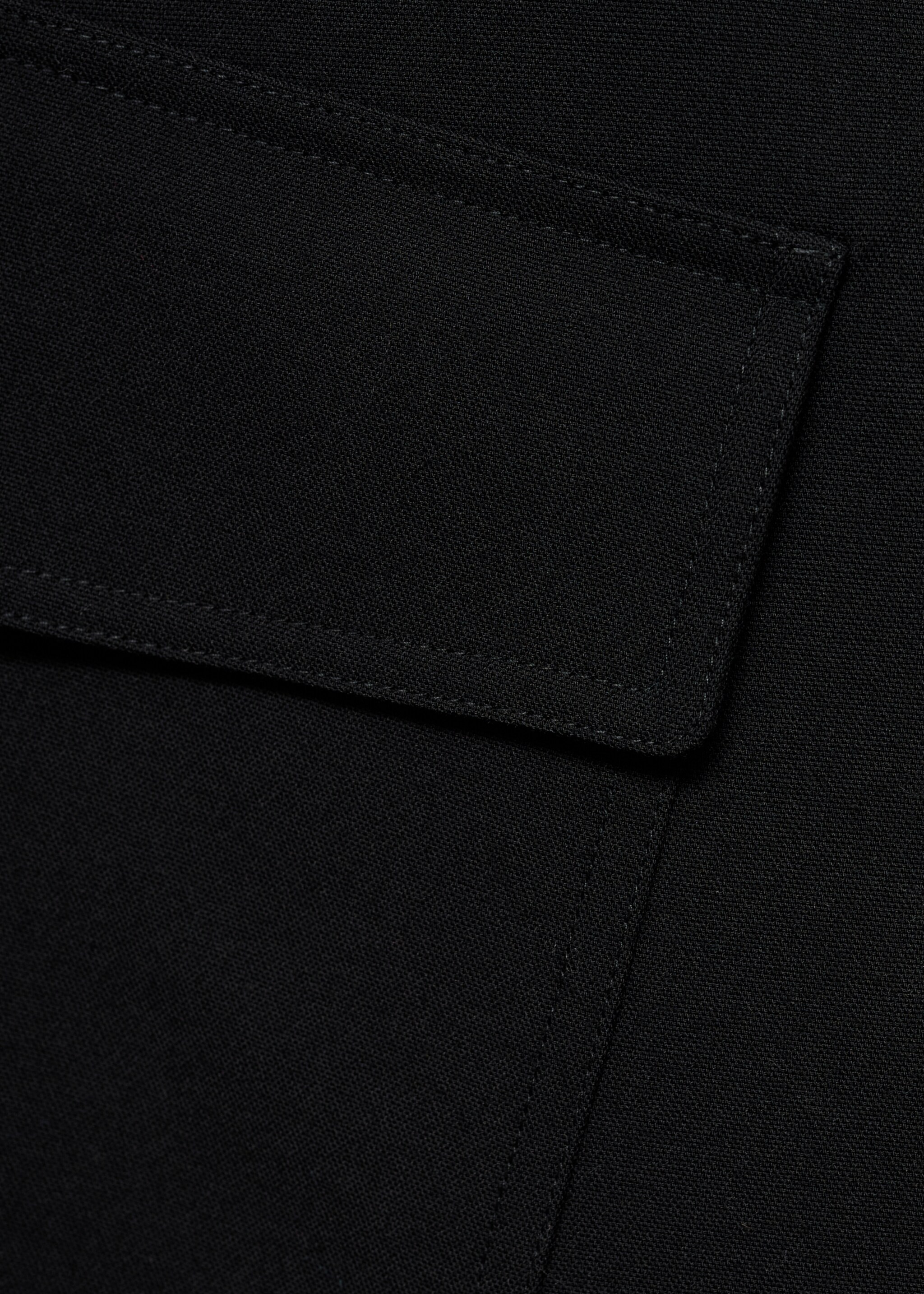 Midi skirt with buckle detail - Details of the article 0