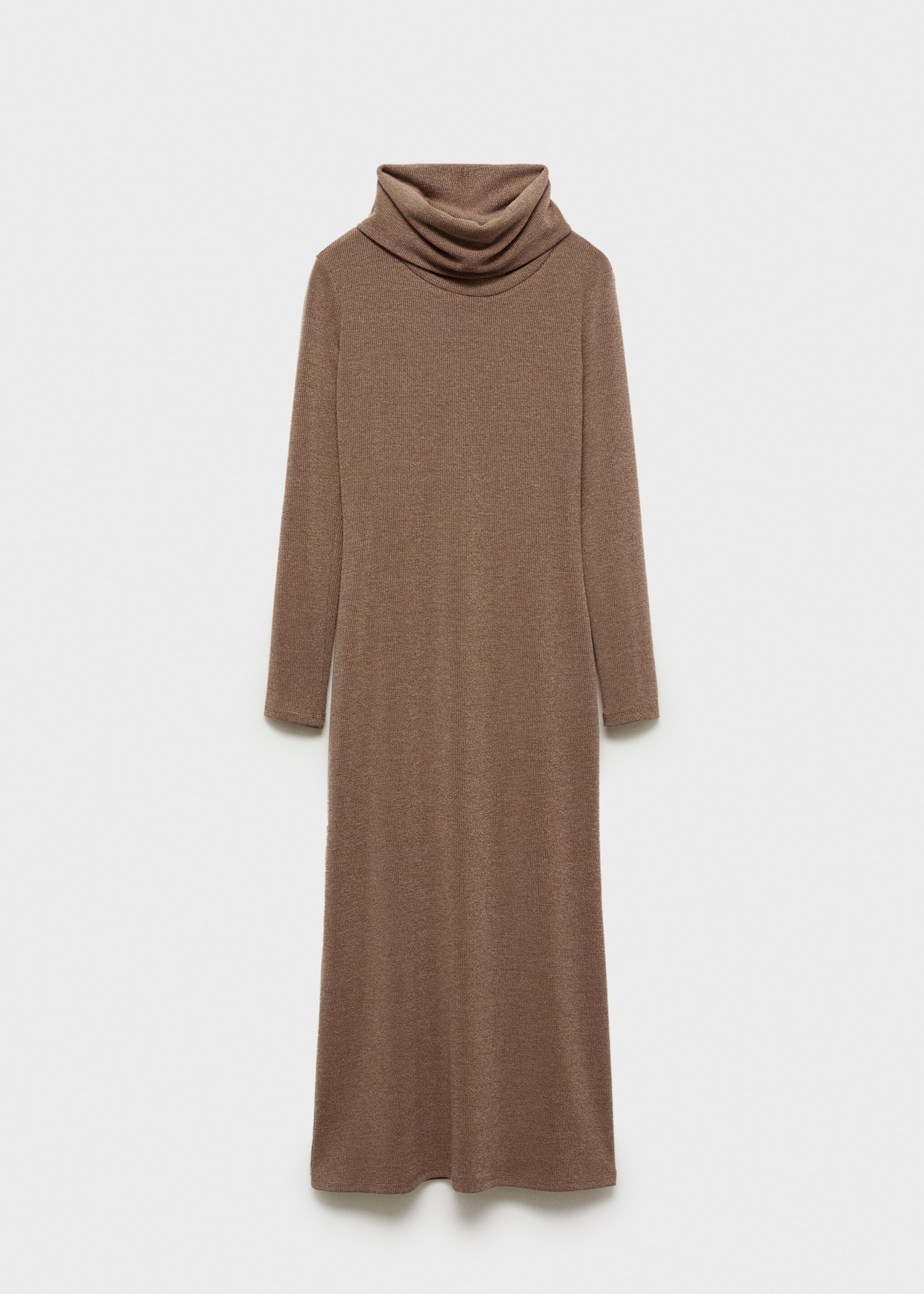 Knitted turtleneck dress - Article without model
