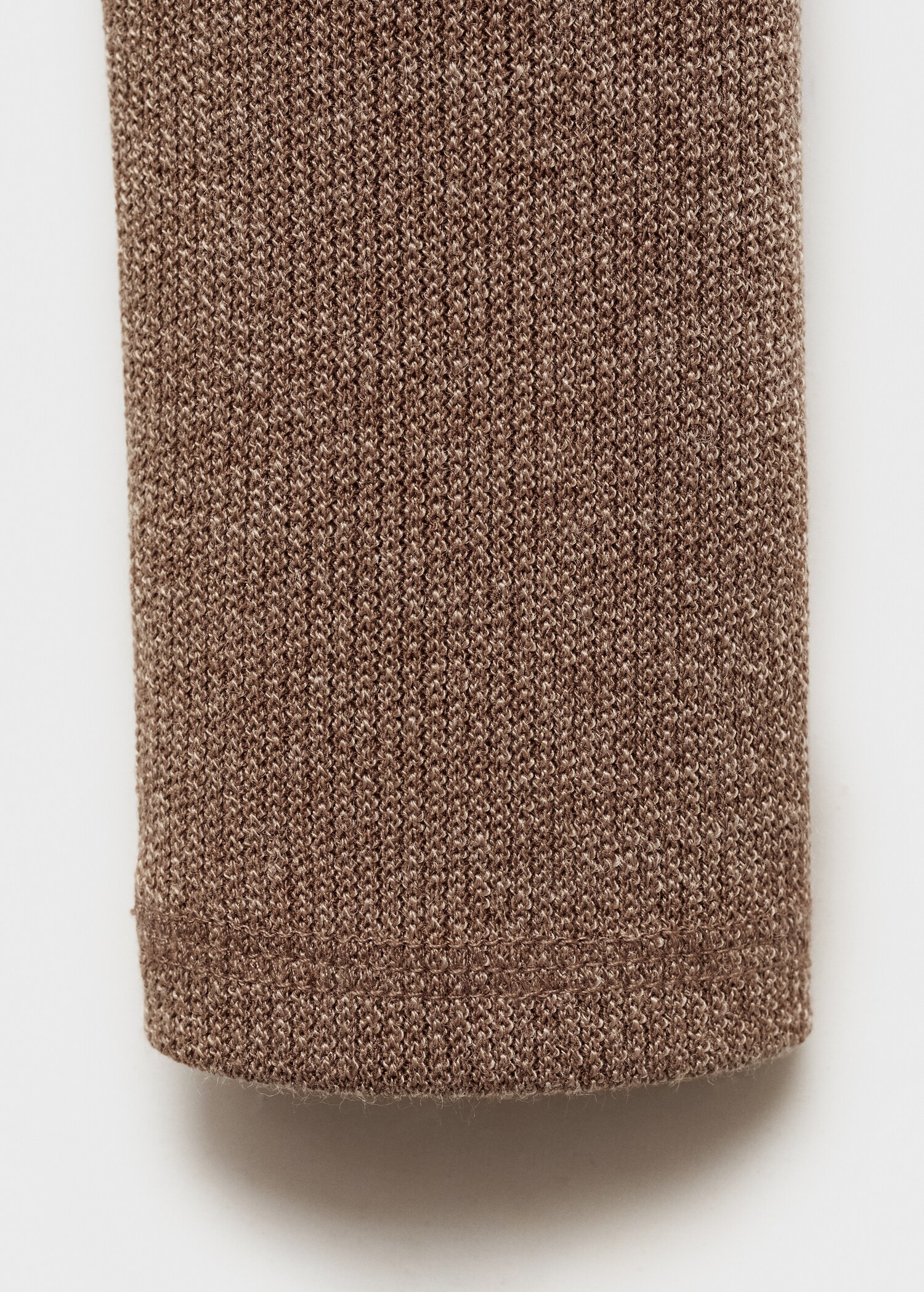 Knitted turtleneck dress - Details of the article 0