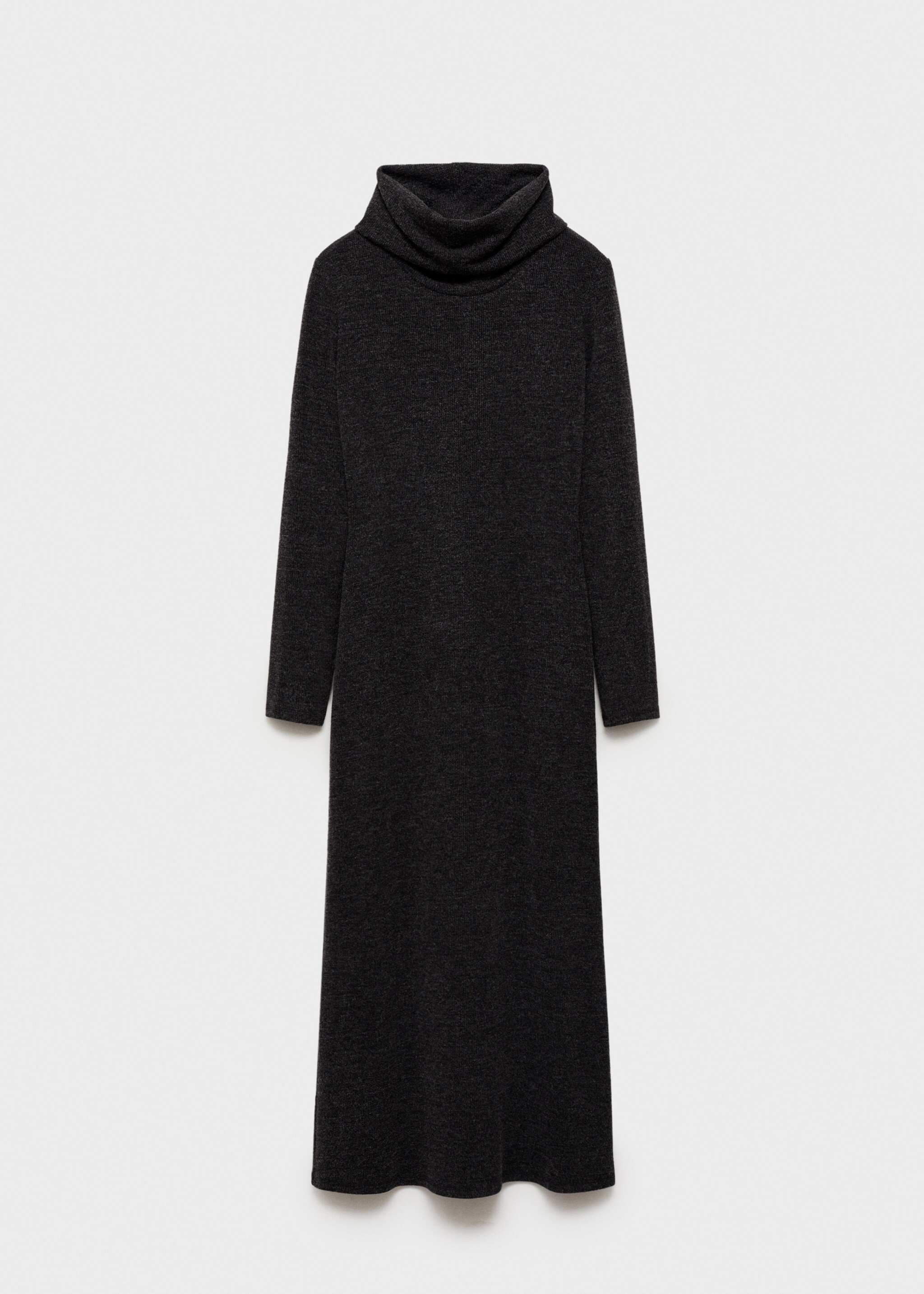 Knitted turtleneck dress - Article without model