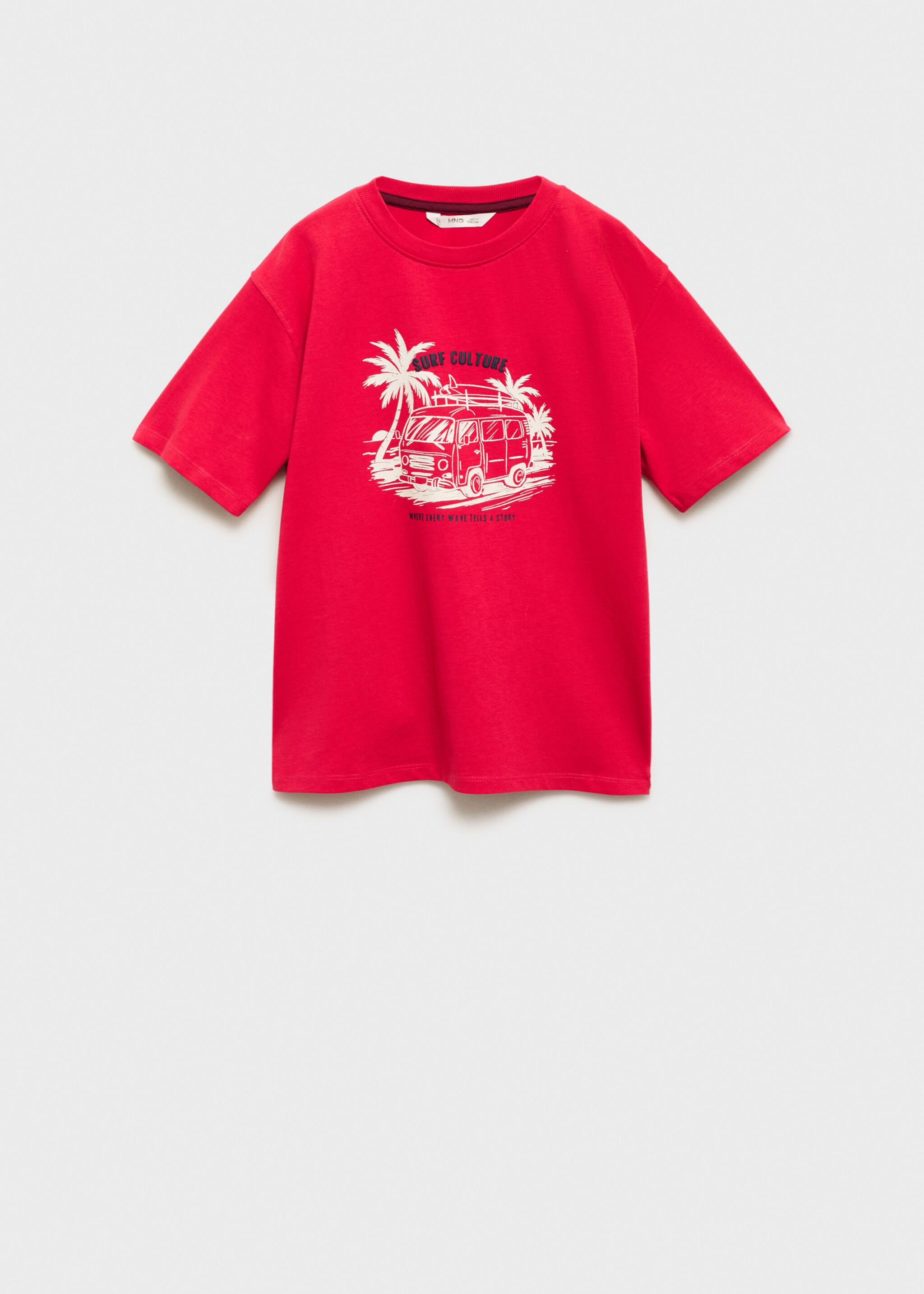 Camiseta estampado relieve - Artículo sin modelo