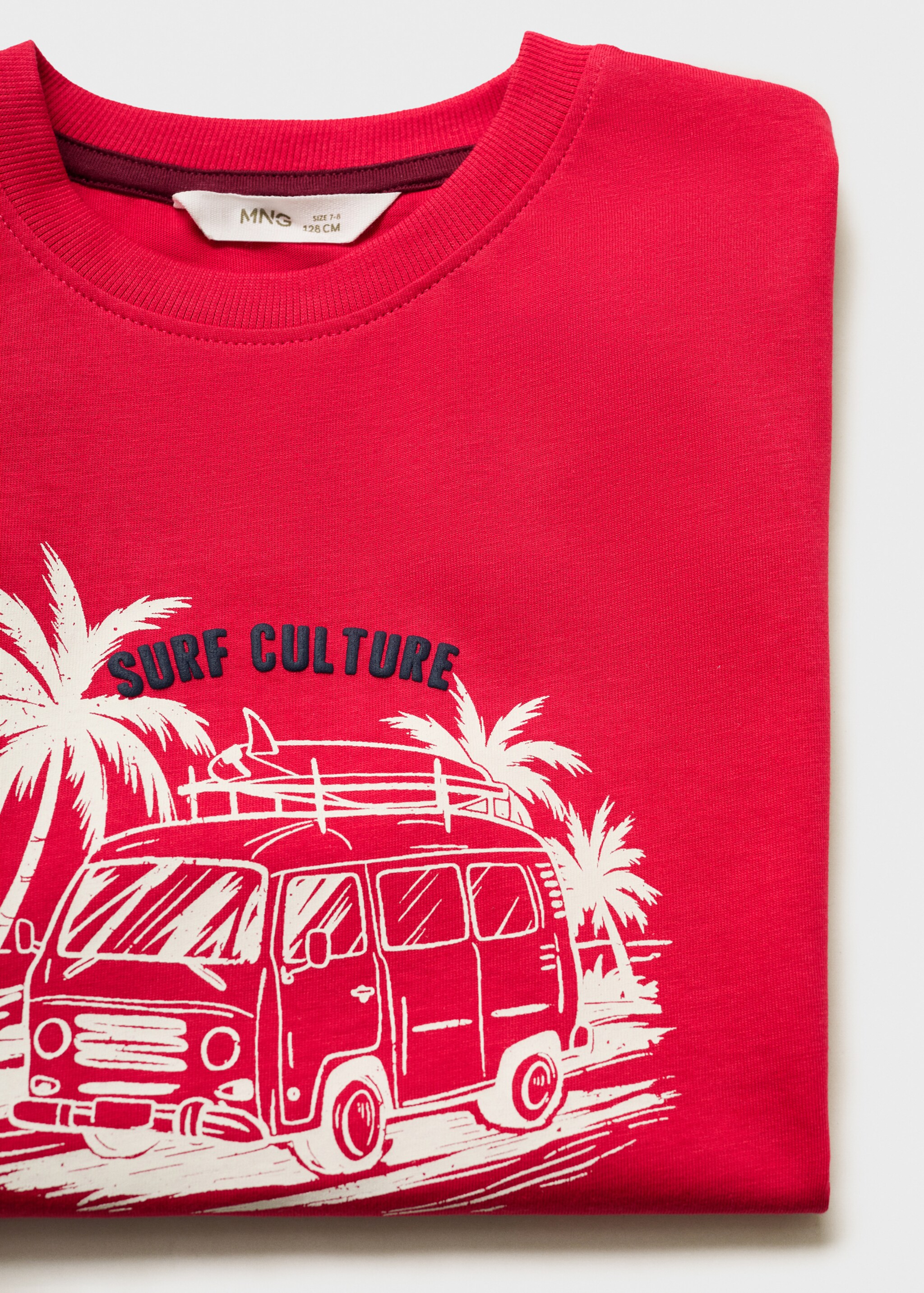 Camiseta estampado relieve - Detalle del artículo 0