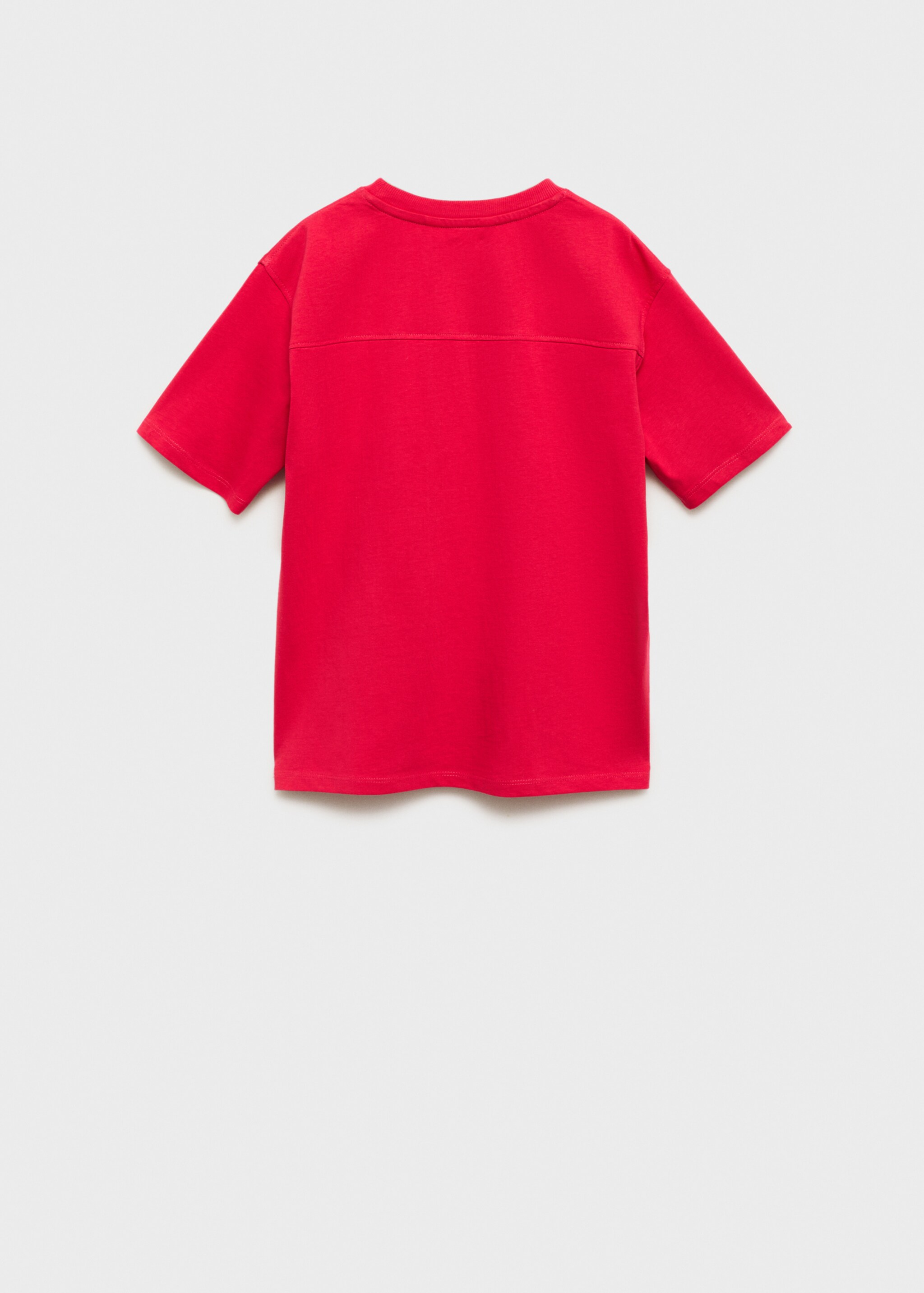 Camiseta estampado relieve - Reverso del artículo