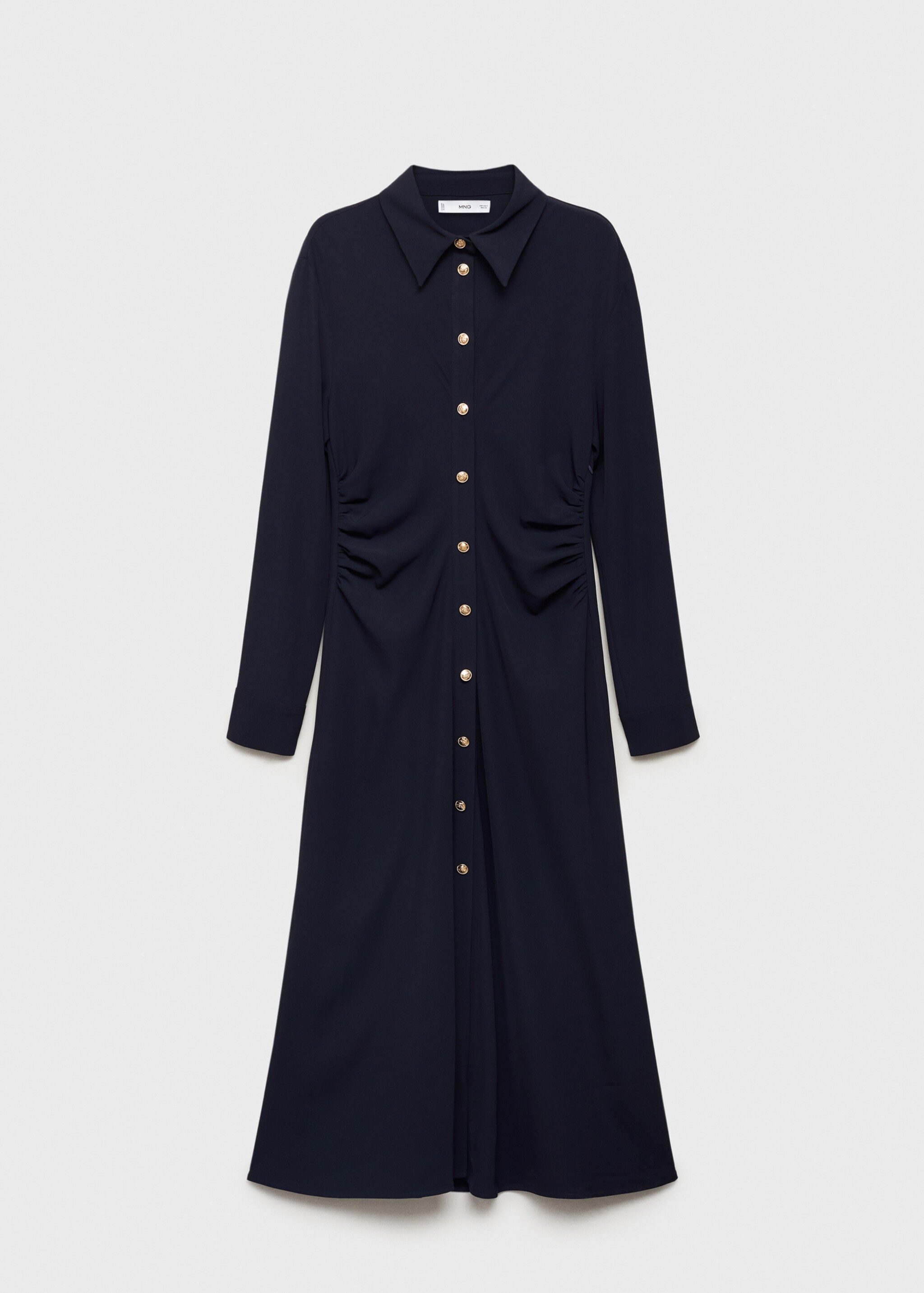 Midi-dress with draped waist - Article without model