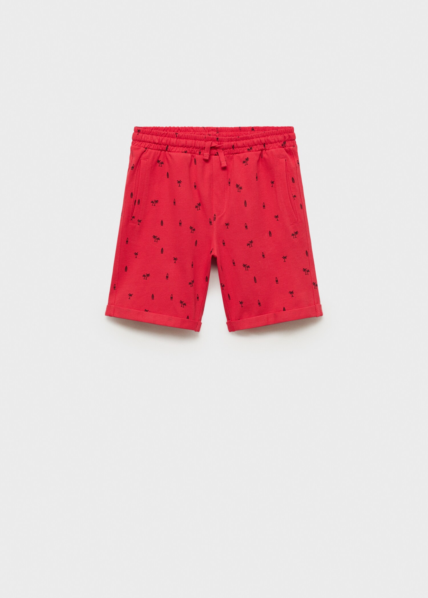 Printed Bermuda shorts - Article without model
