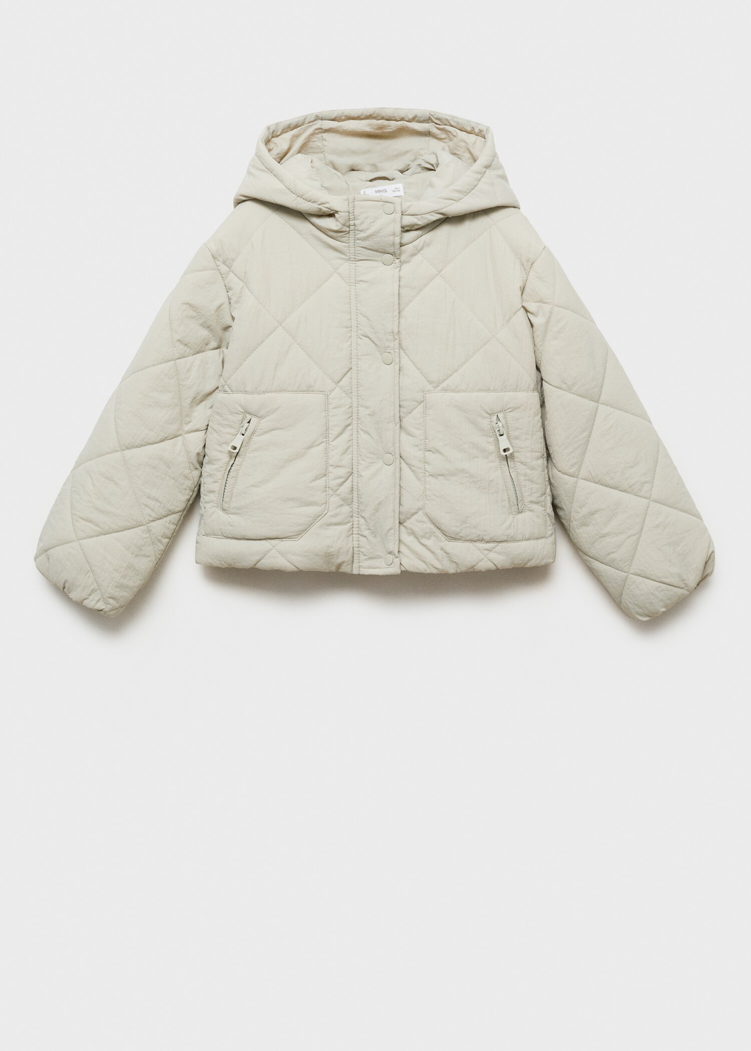 Anorak matelassé capuche - Article sans modèle
