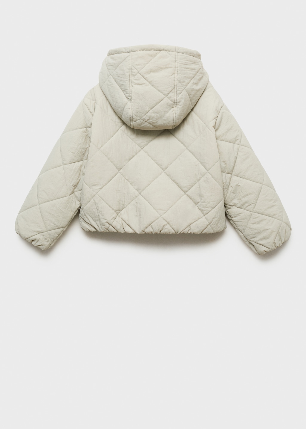 Hood quilted coat - Kids | MANGO USA