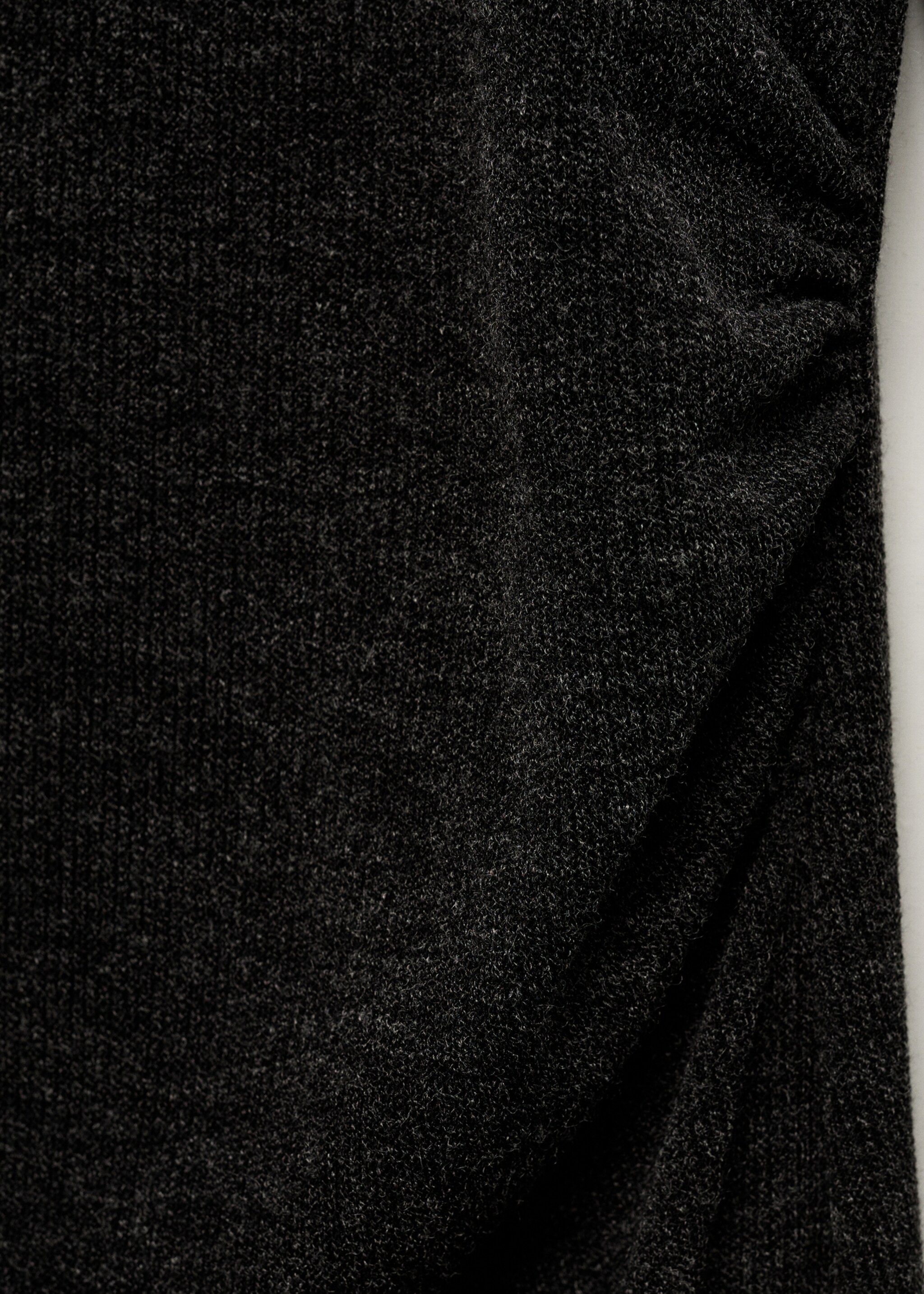 Draped roll neck dress - Details of the article 0