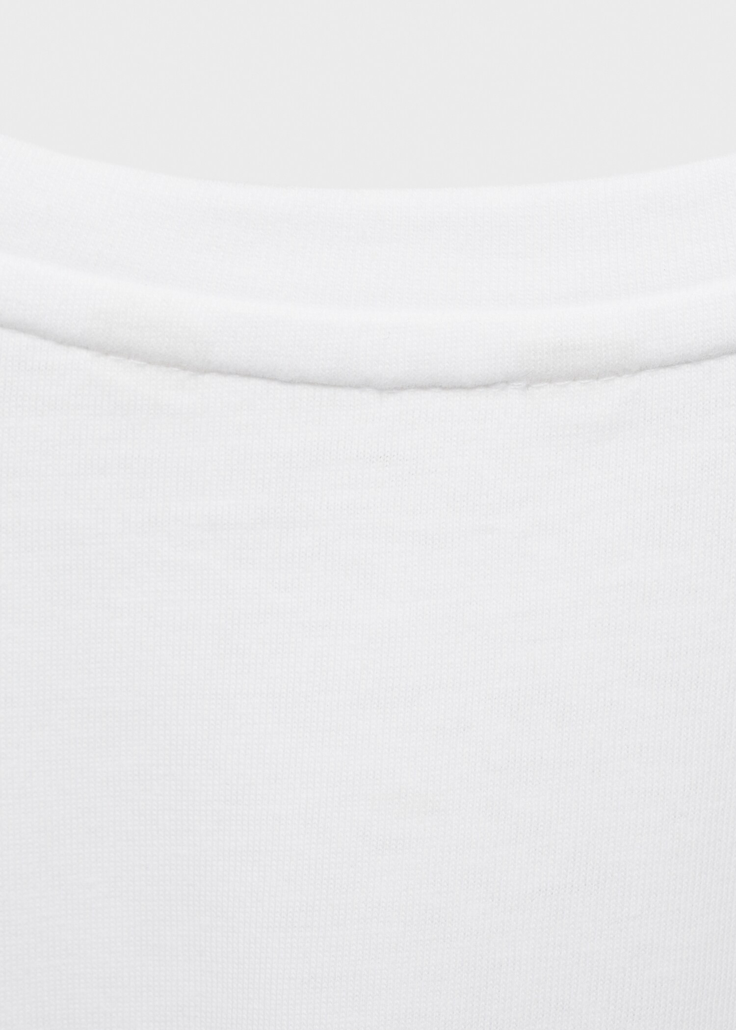 T-shirt coton manches longues - Détail de l'article 0