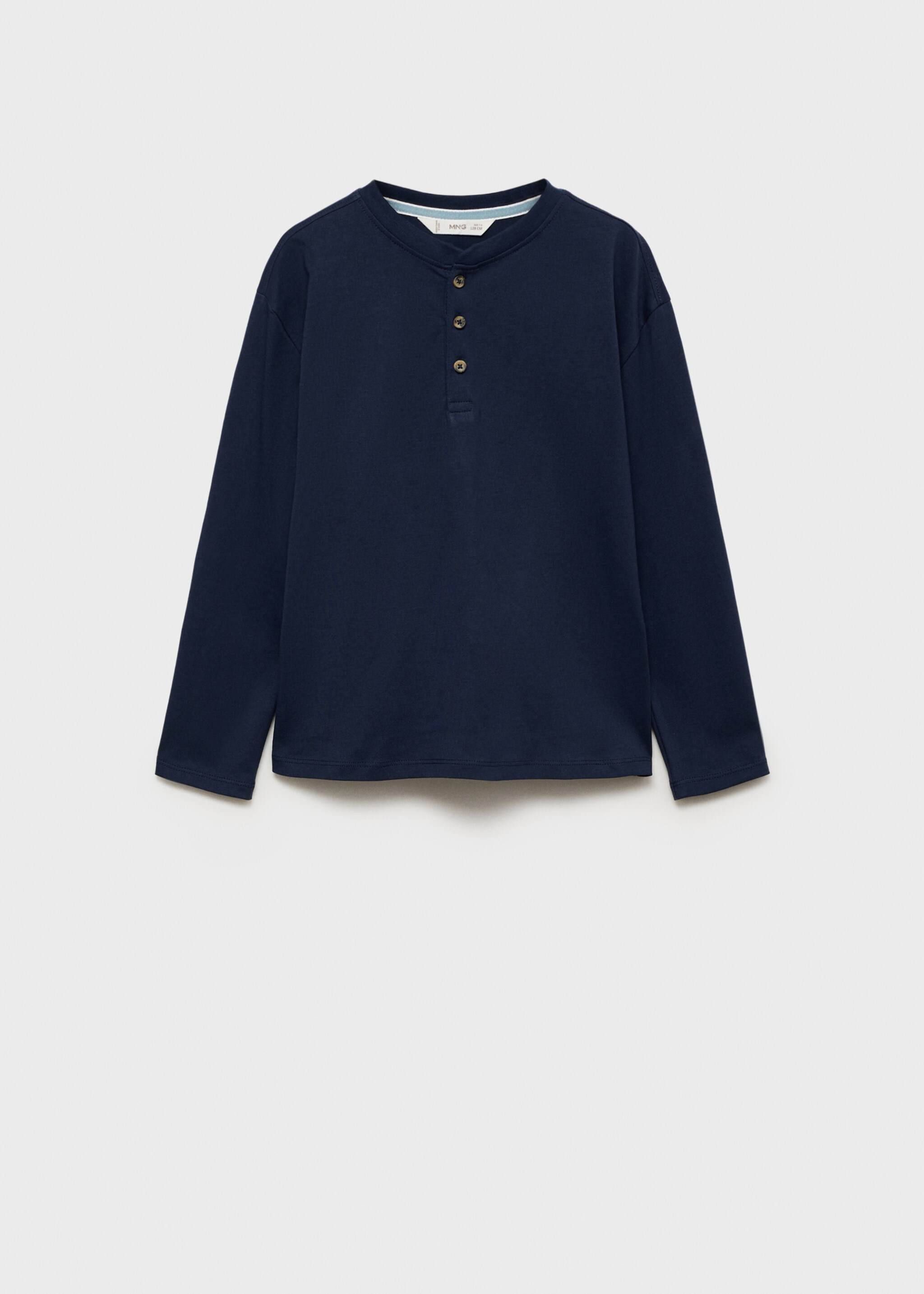Long sleeve cotton t-shirt - Article without model