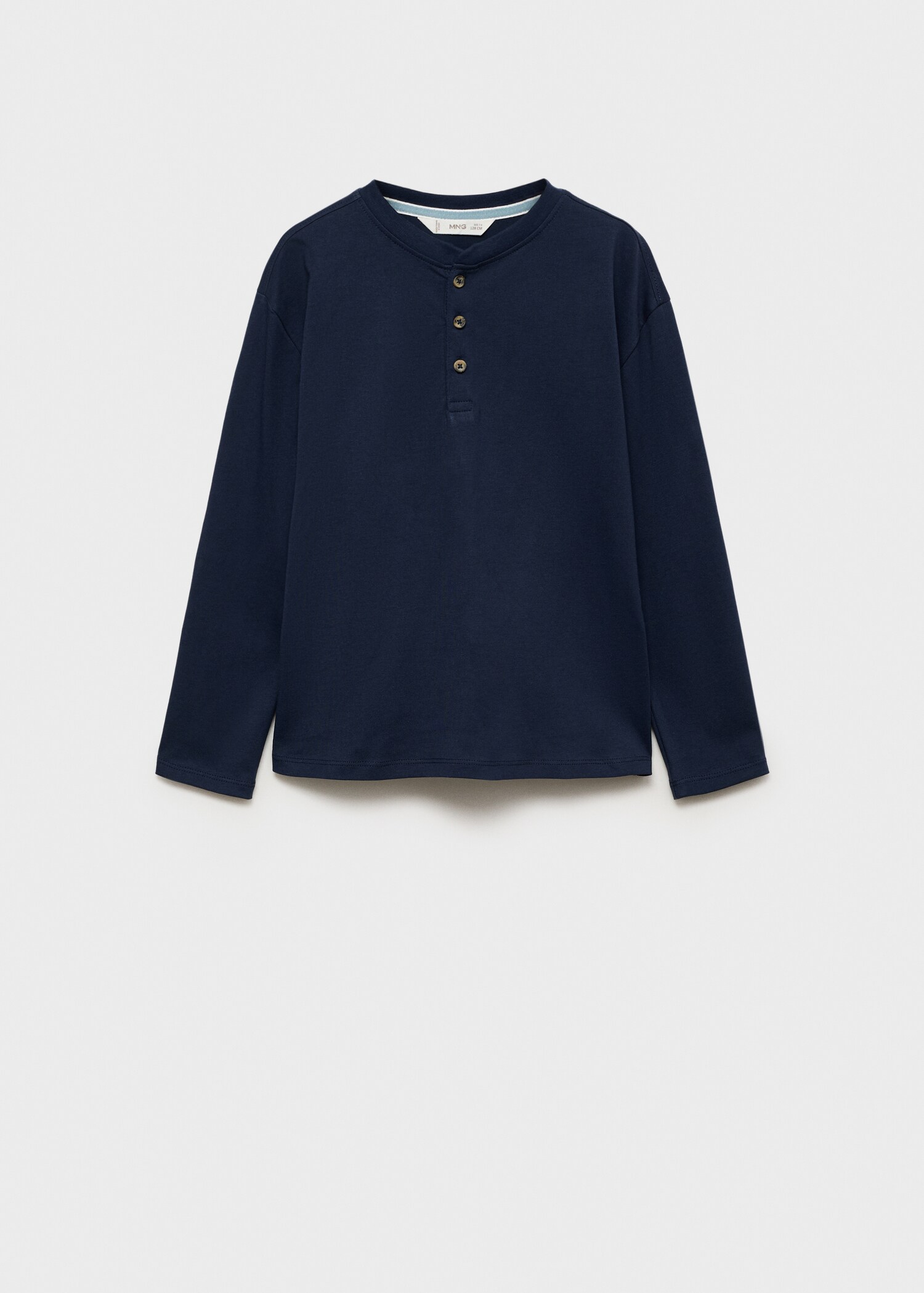 Long sleeve cotton t-shirt - Article without model