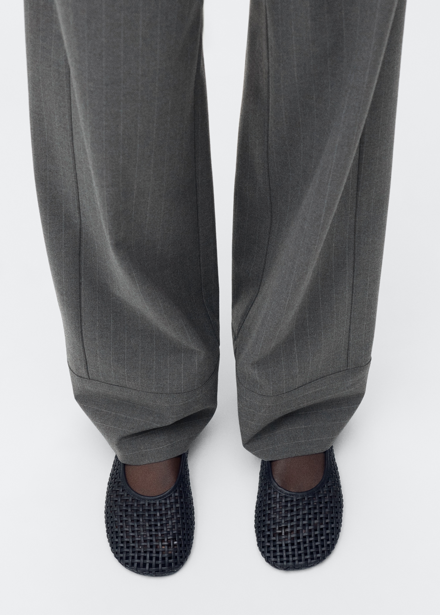 Pantalon droit fines rayures - Détail de l'article 6
