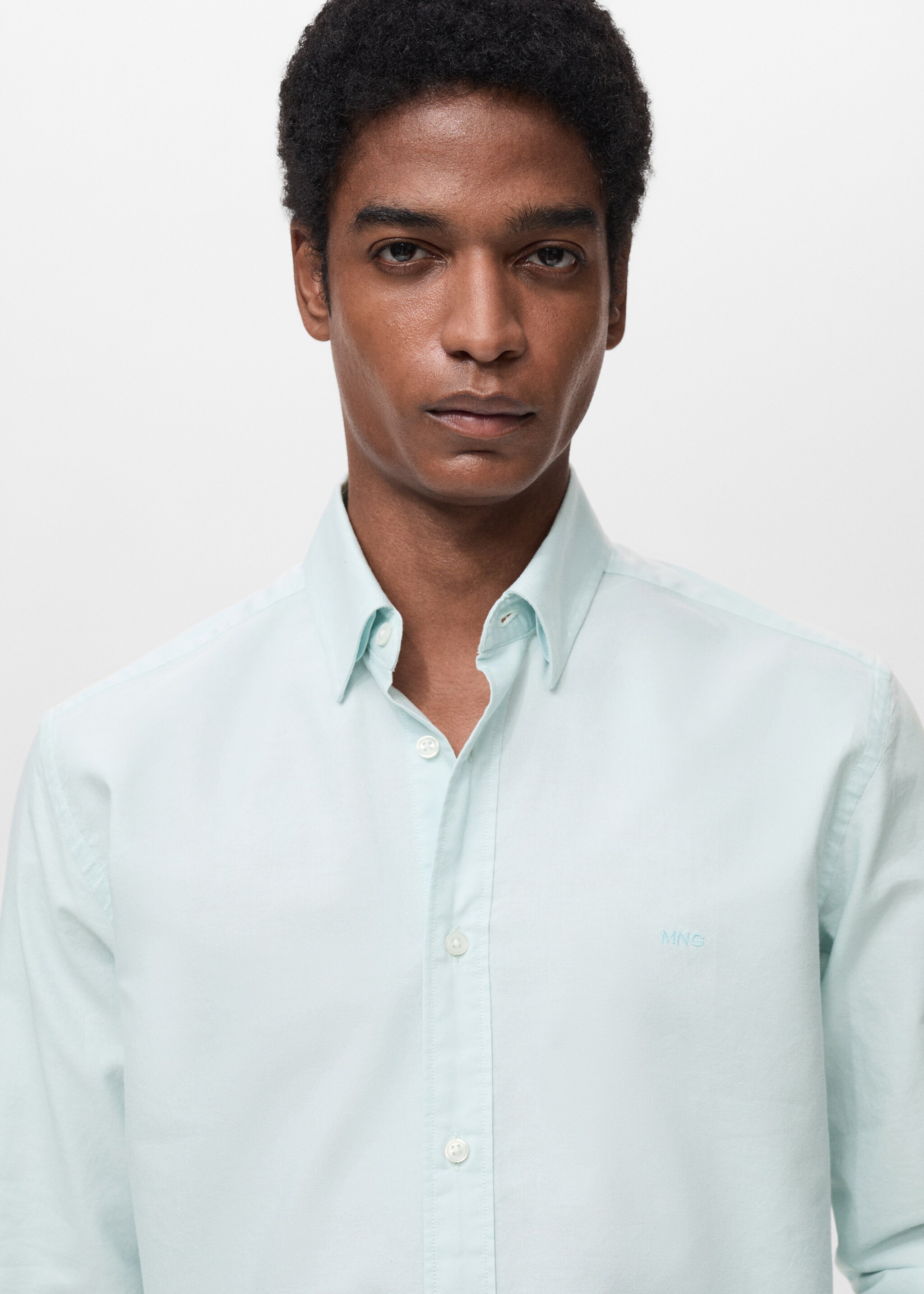 Camisa 100% algodón Oxford logo - Detalle del artículo 1