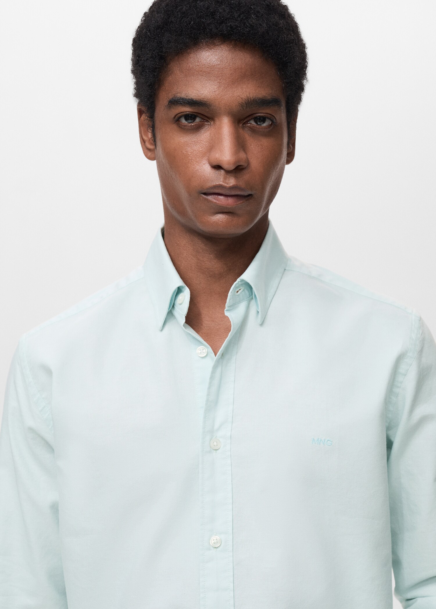Camisa 100% algodón Oxford logo - Detalle del artículo 1