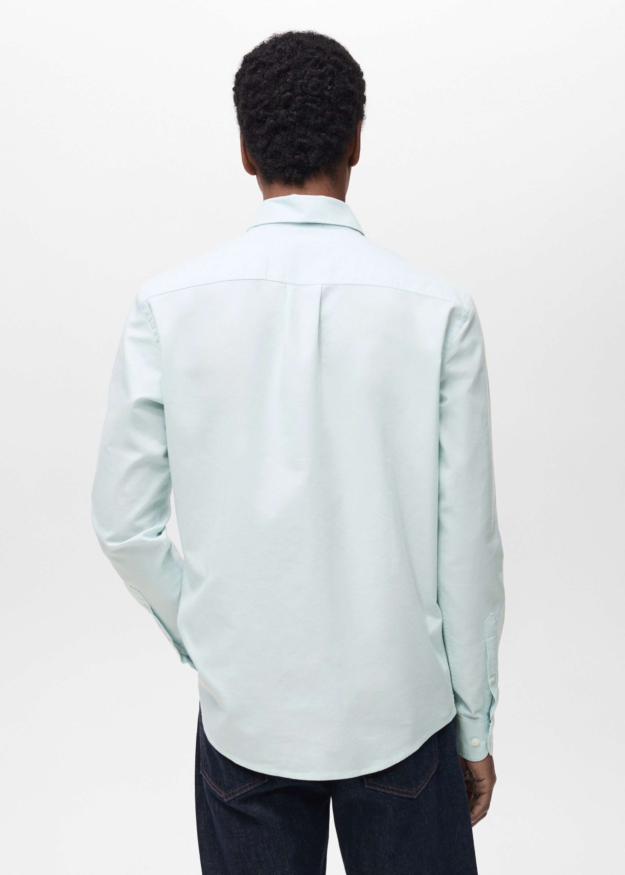 Camisa 100% algodón Oxford logo - Reverso del artículo