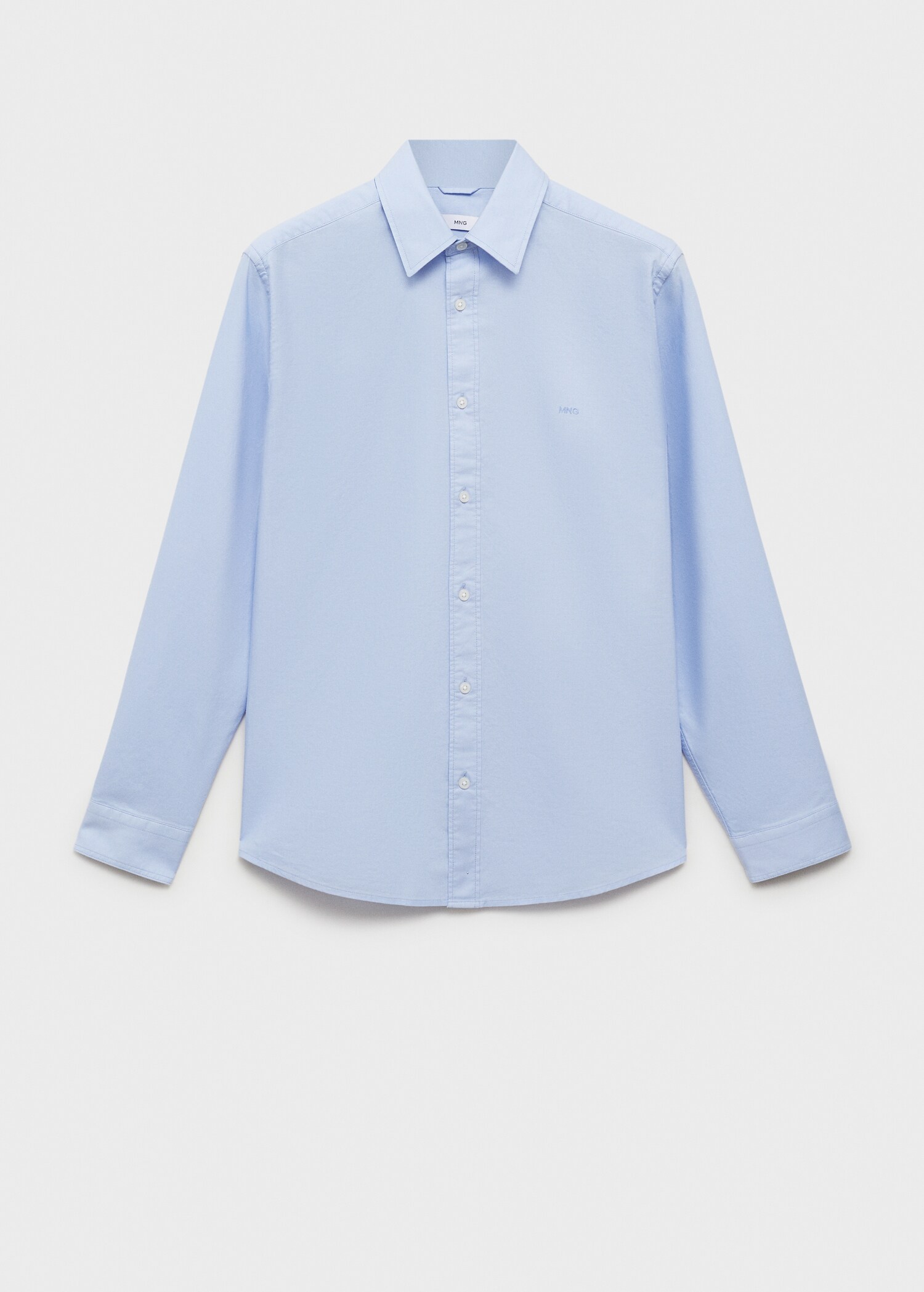 Camisa 100% algodón Oxford logo - Artículo sin modelo