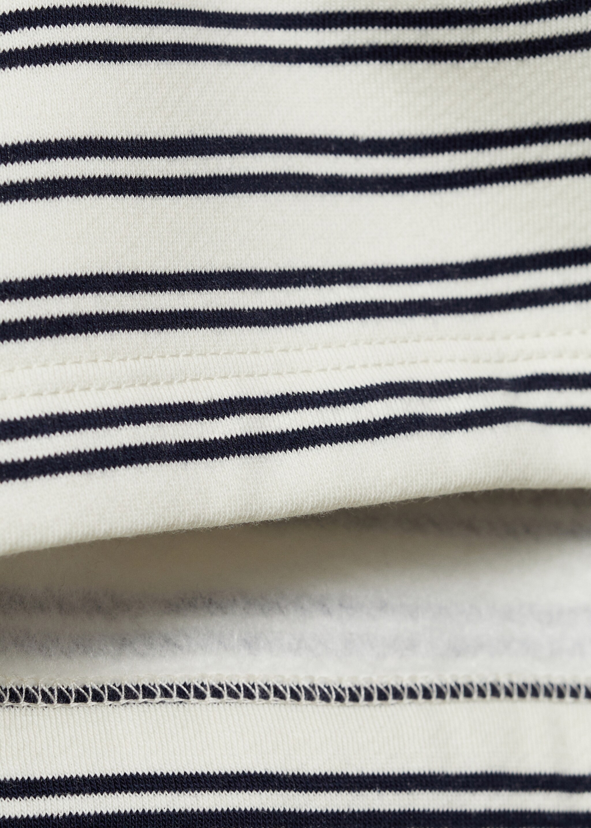 Gestreiftes Baumwoll-Sweatshirt - Detail des Artikels 0