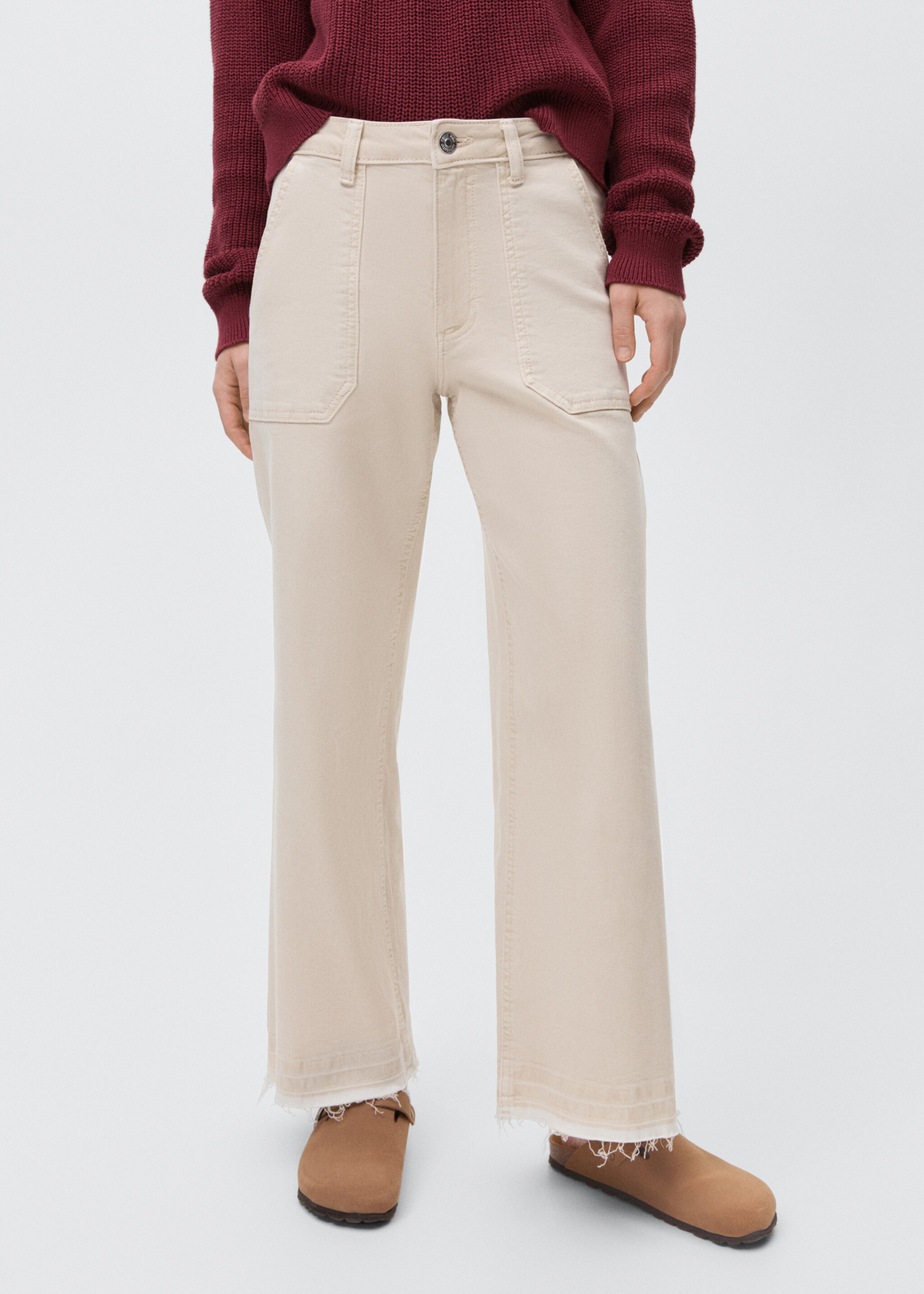 Jean style jupe-culotte poches - Détail de l'article 6