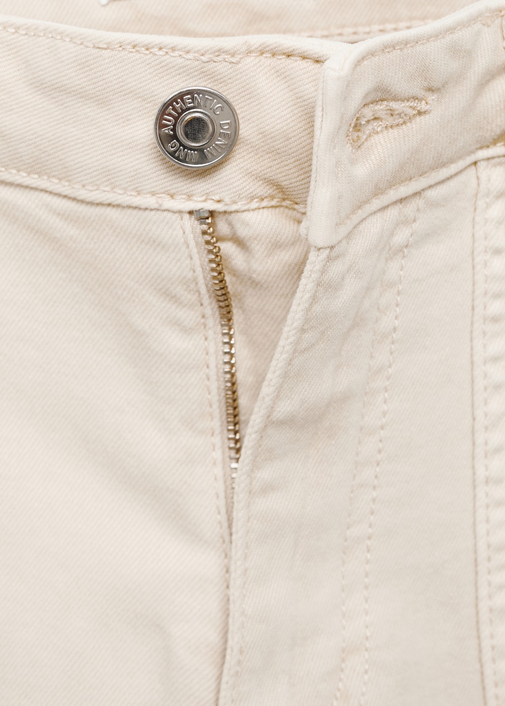 Culotte jeans with pockets