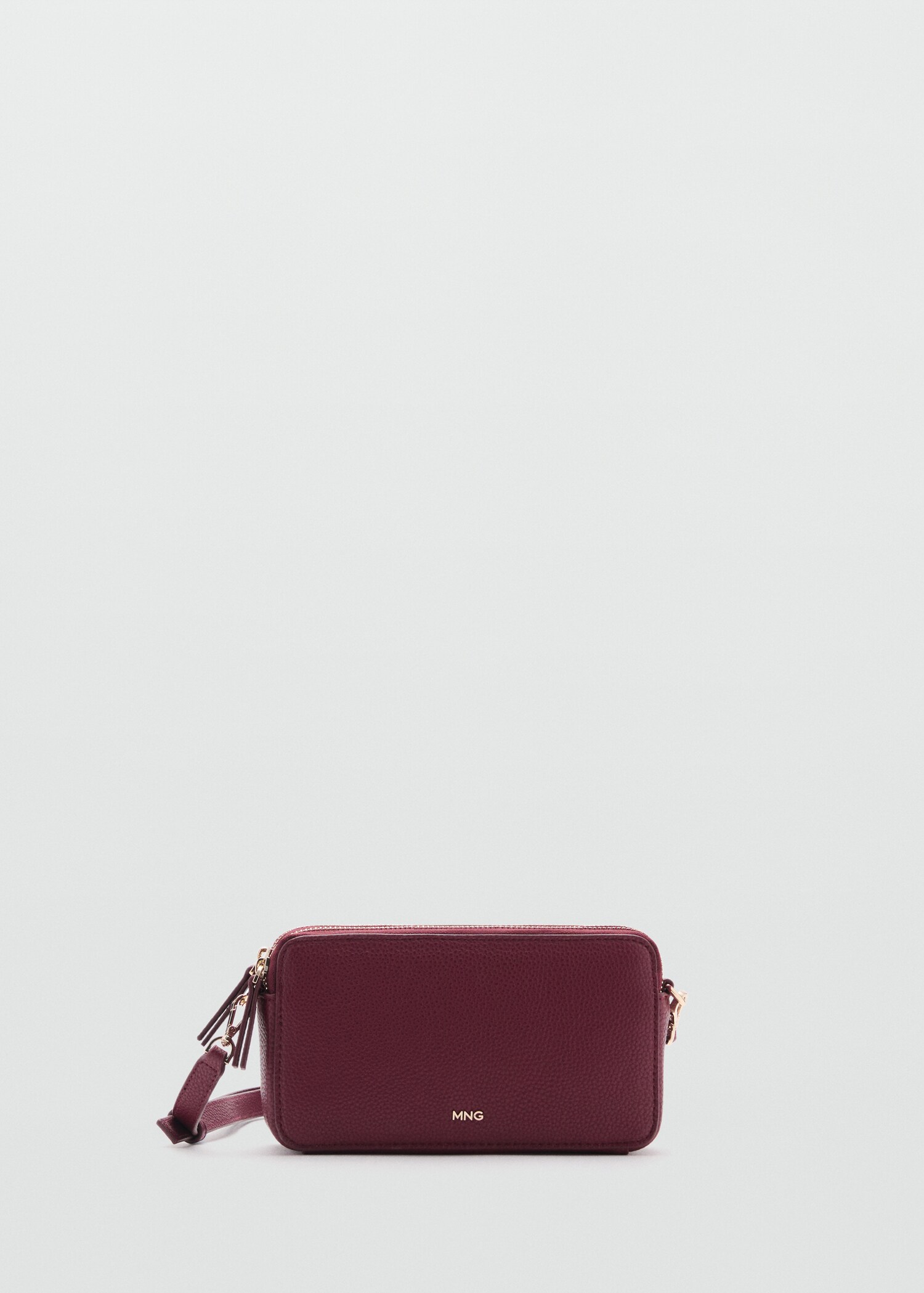 Shoulder bag with double zip - Article without model