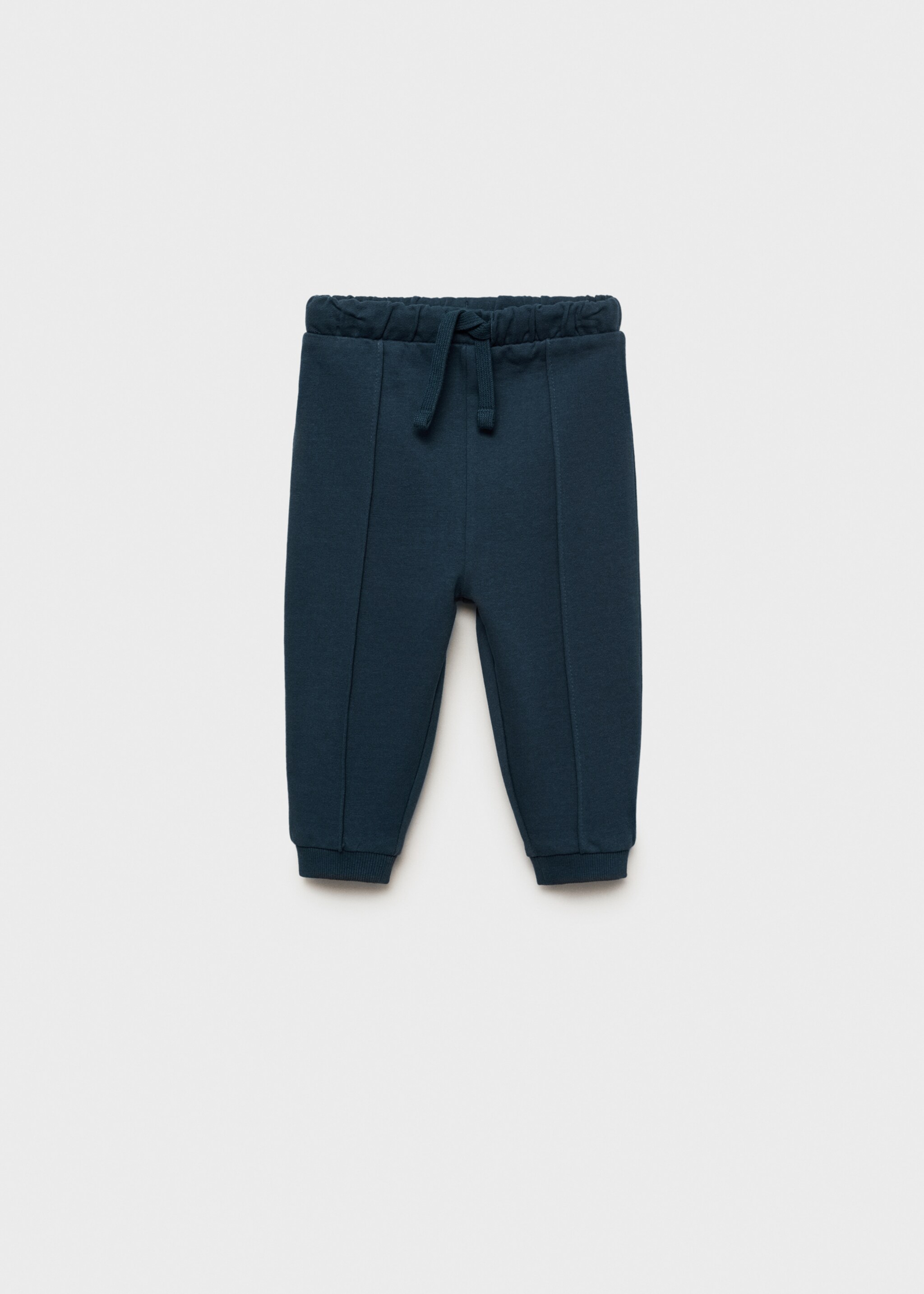 Knit jogger-style trousers - Article without model