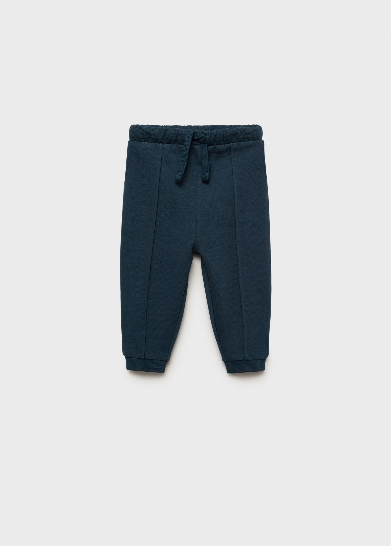 Knit jogger-style trousers - Article without model