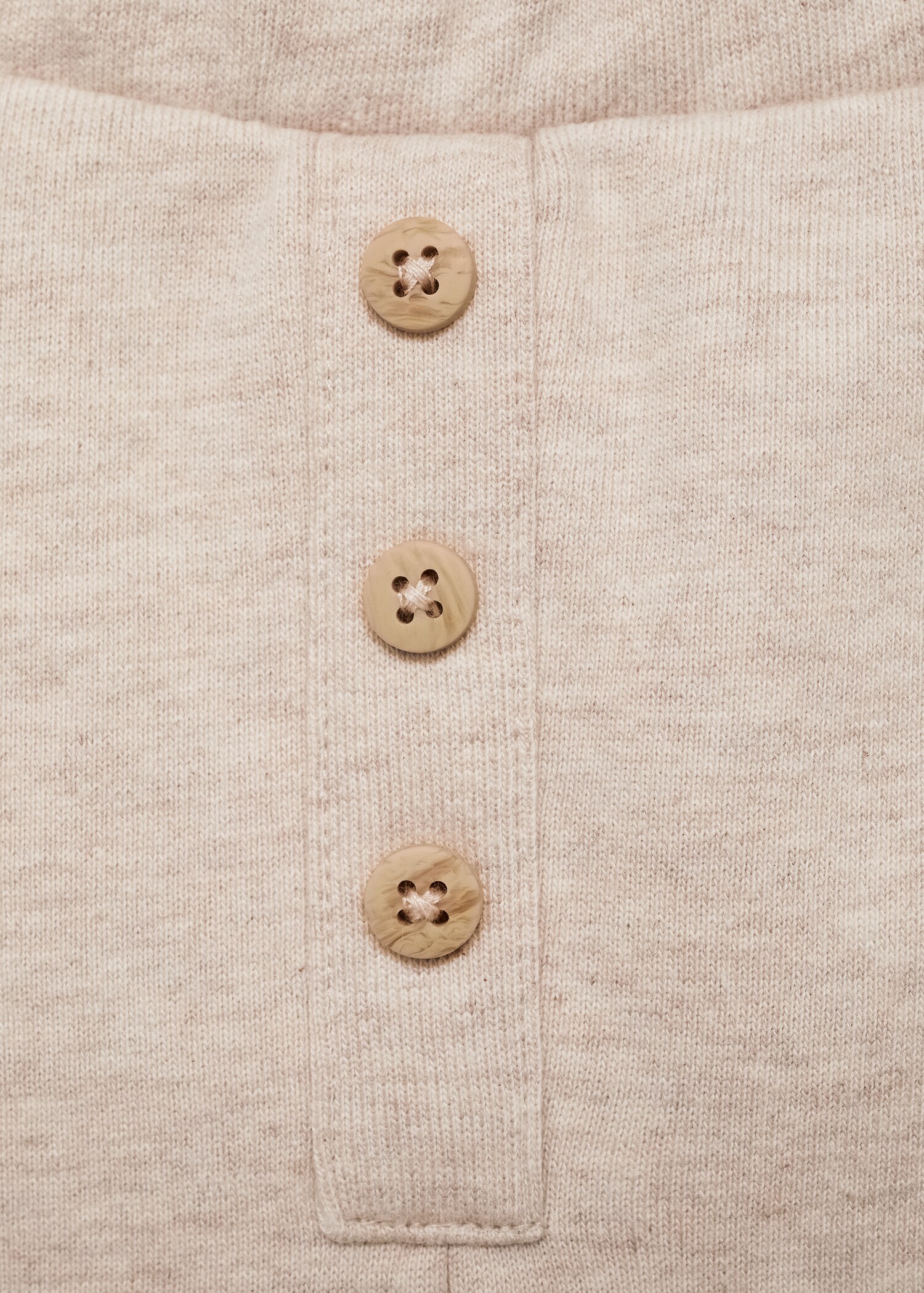 Flecked jogger trousers - Details of the article 8