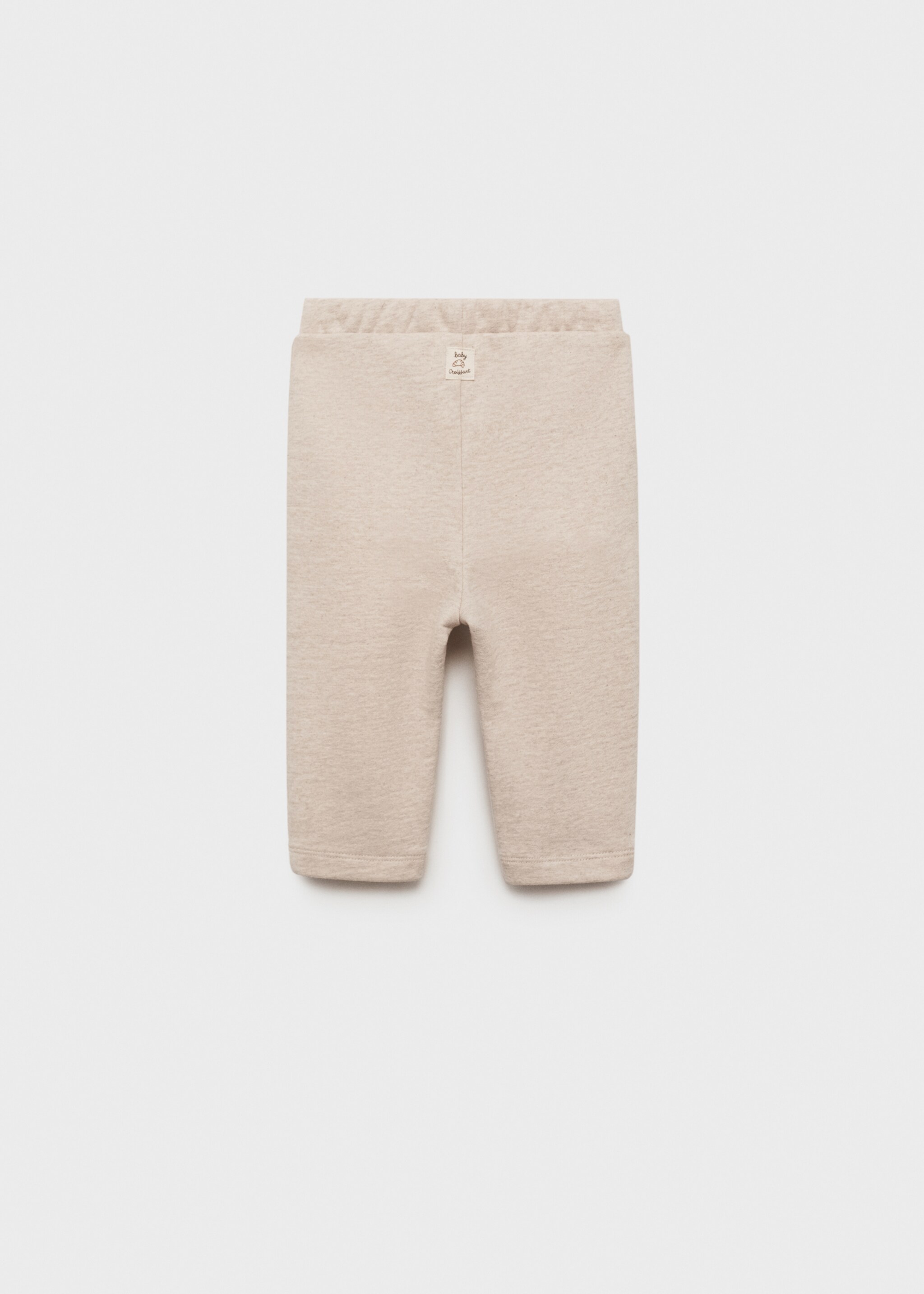 Pantalón jogger jaspeado - Reverso del artículo