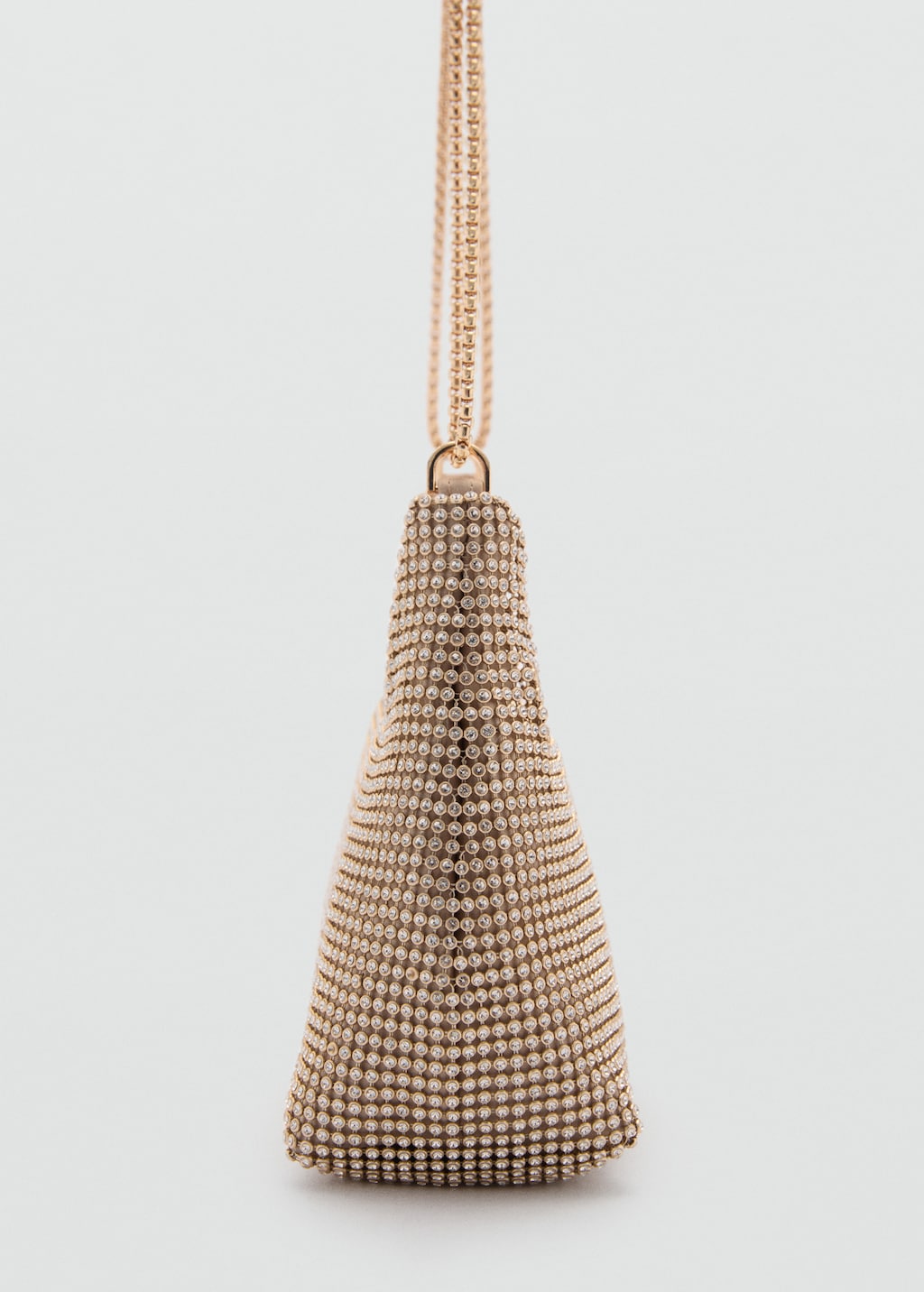 スペイン発送 MANGO ダブルハンドルクリスタルバッグ 数量限定！ Double-handle crystal bag - Women | MANGO USA
