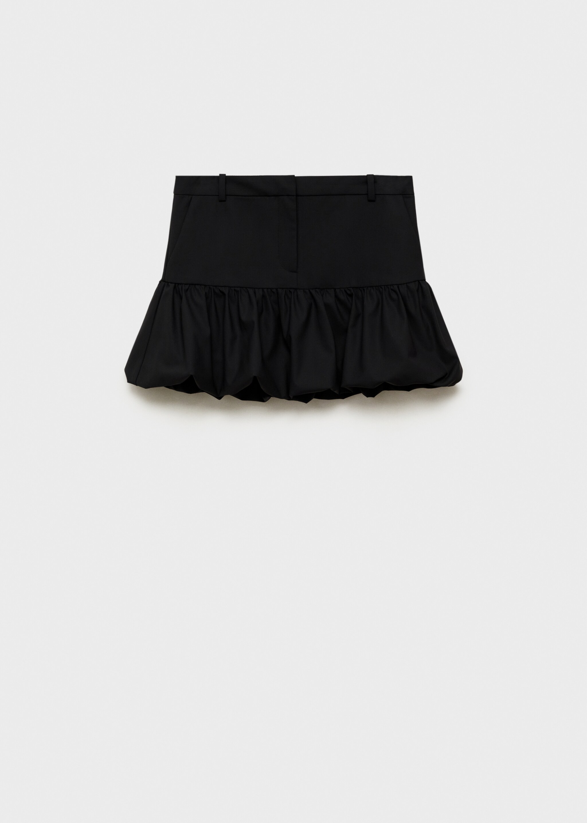 Balloon ruffled mini-skirt - Article without model