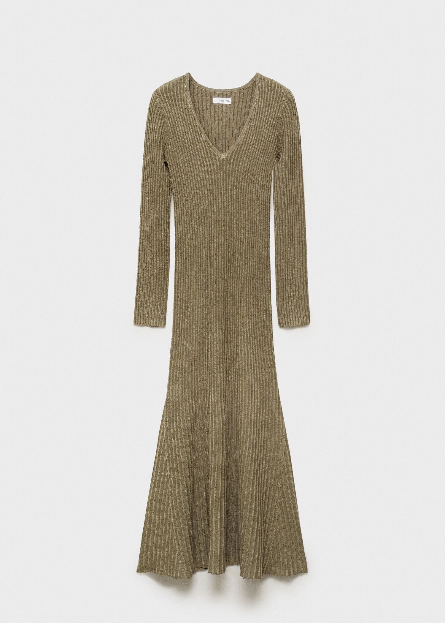 Langes A-Linien Kleid - Artikel ohne Model