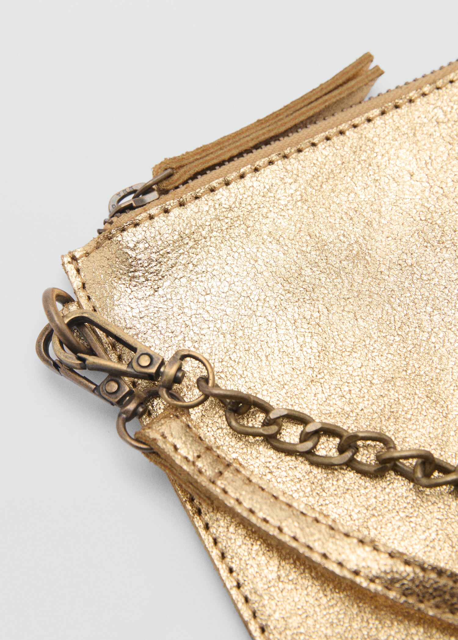 Ledertasche mit Metallic-Effekt - Detail des Artikels 2