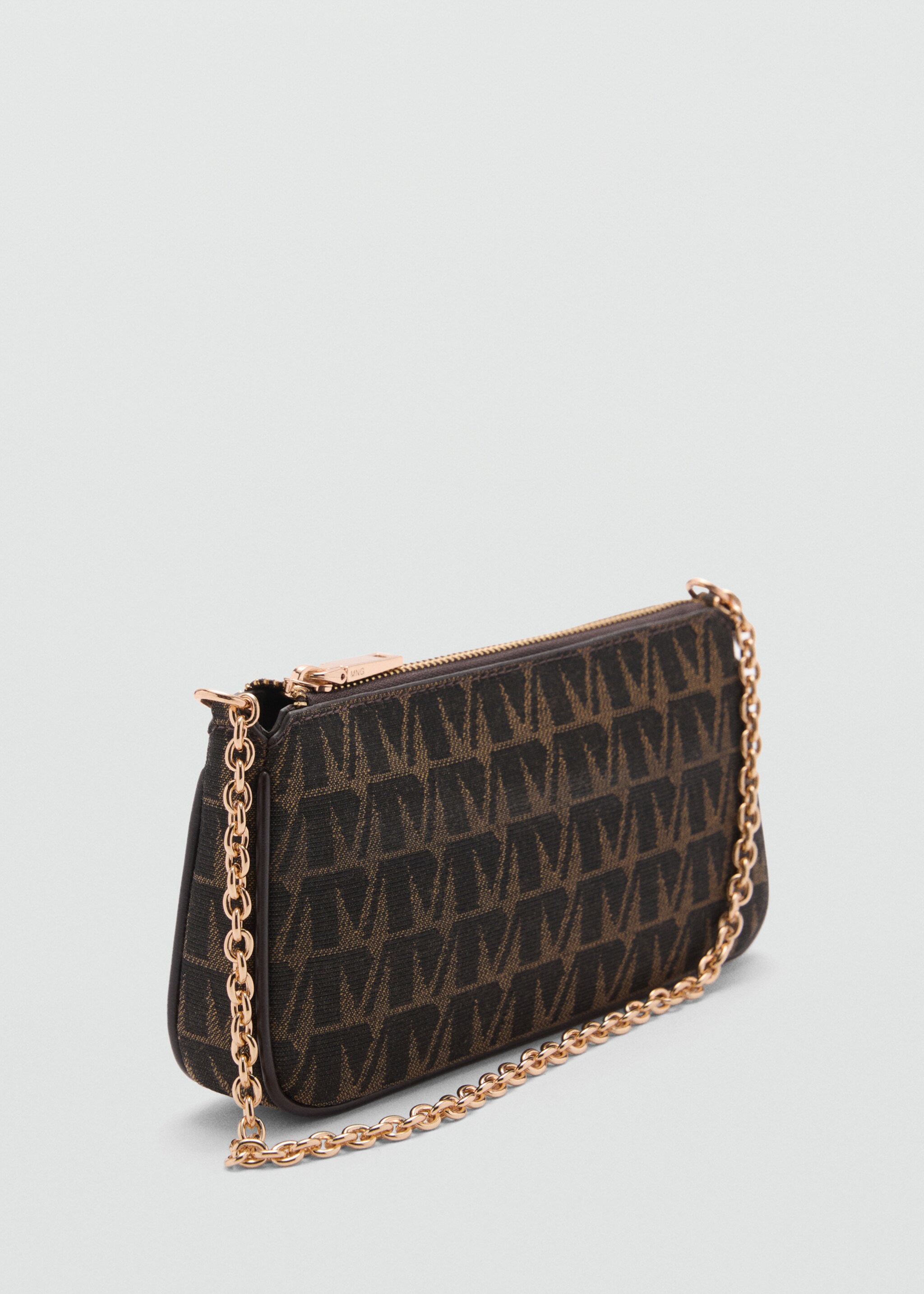 Chain bag with printed logo - Medium plane