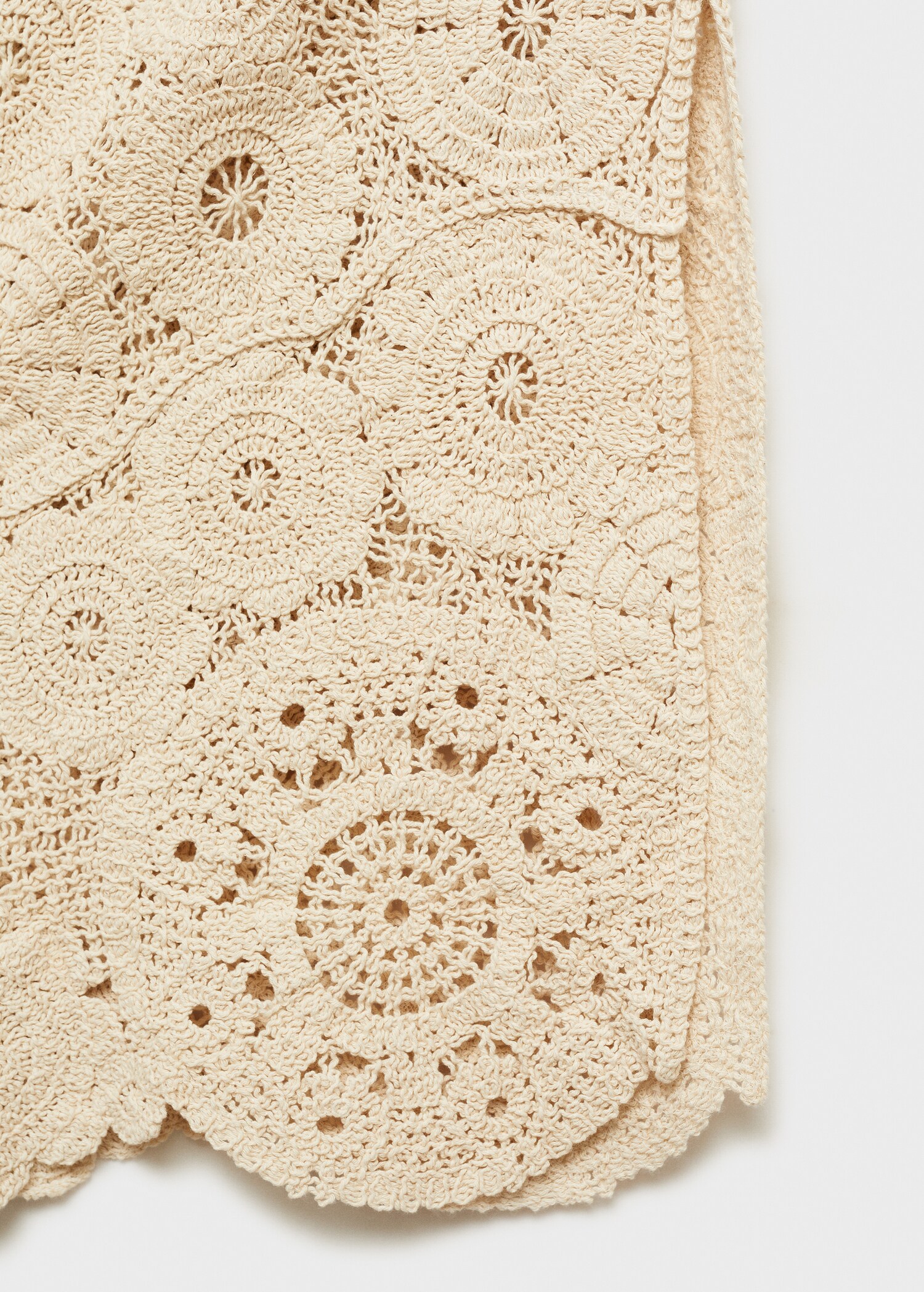 Floral crochet midi-skirt - Details of the article 8