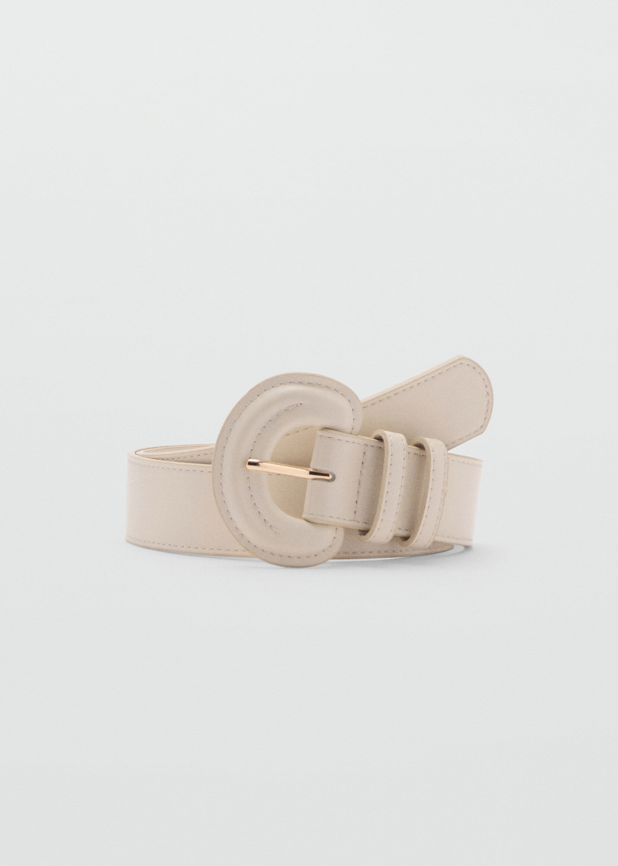 Oval buckle belt - Article without model
