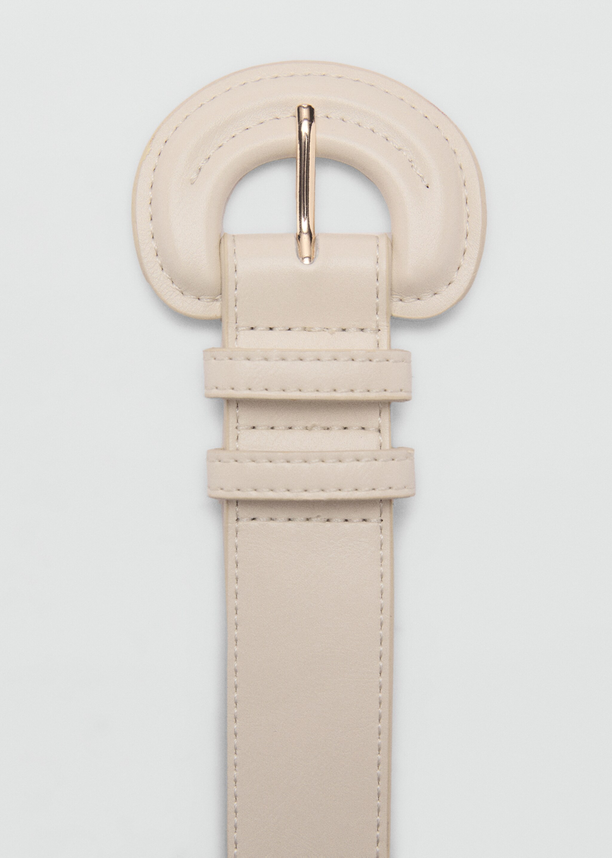Oval buckle belt - Details of the article 1