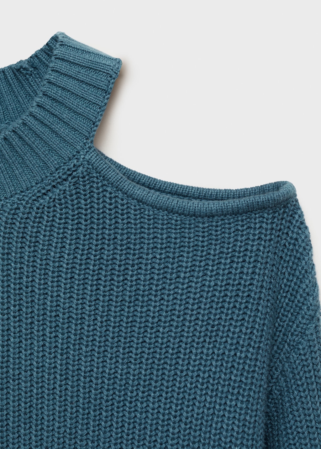 Asymmetrical sweater with shoulder opening - Teen | MANGO USA Asymmetrical sweater with shoulder opening - Teen | MANGO USA