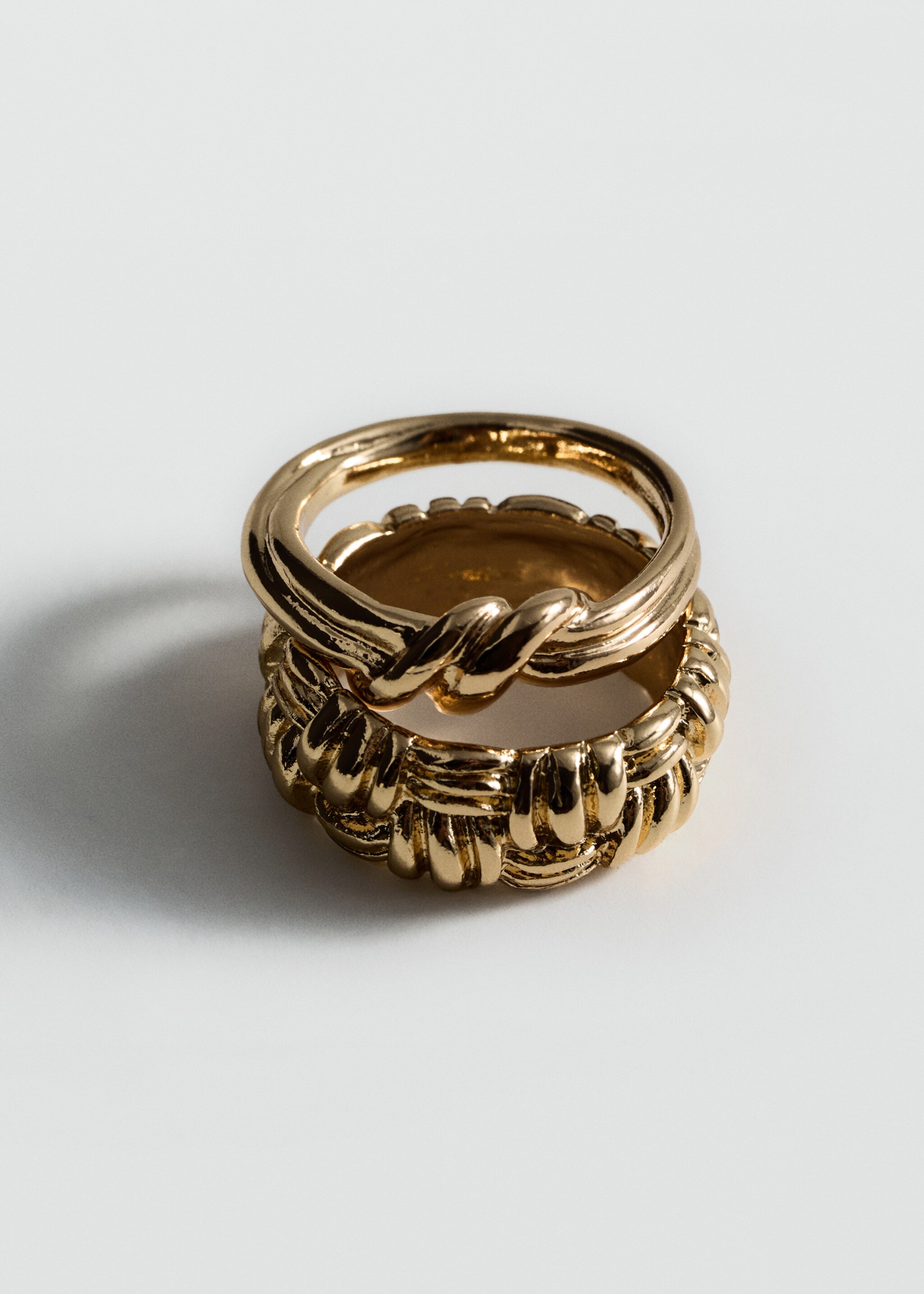 Set of combination rings - Medium plane