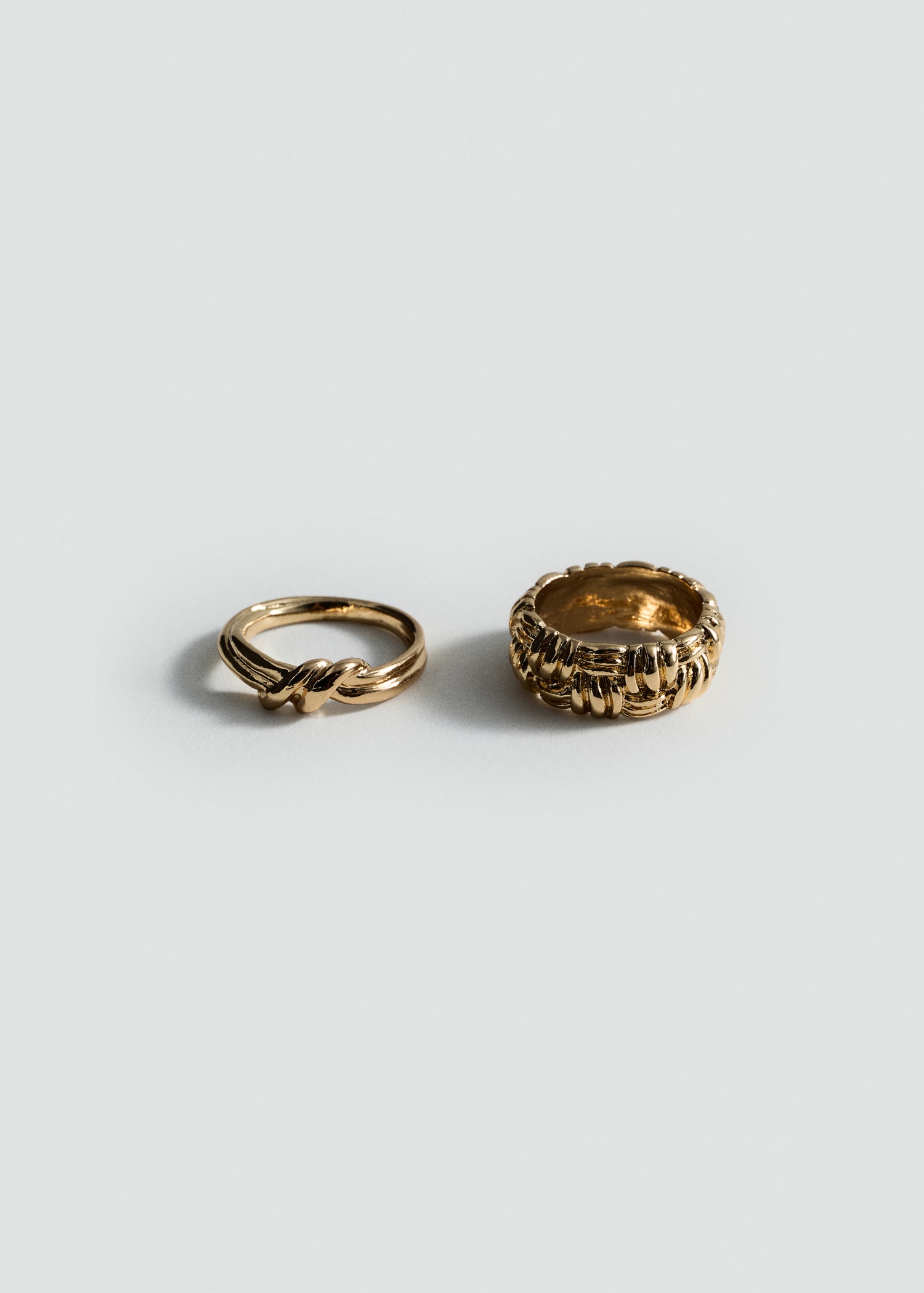 Set of combination rings - Women | MANGO Canada