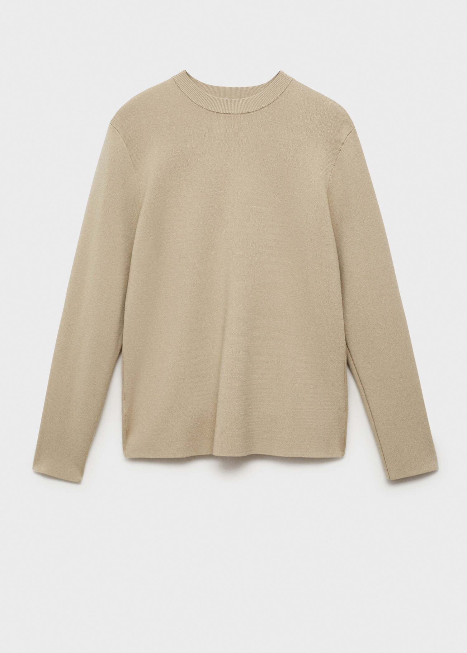 Medium-knit regular-fit sweater - Article without model