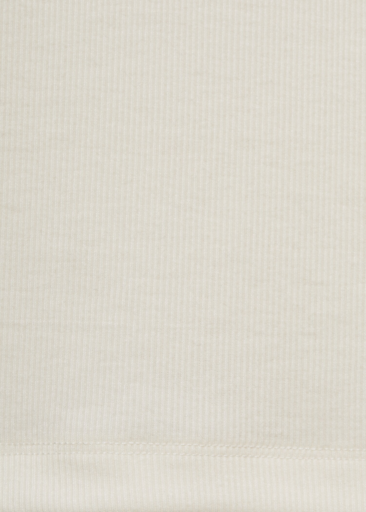 Rippstrick-T-Shirt mit Rundhalsausschnitt - Detail des Artikels 0