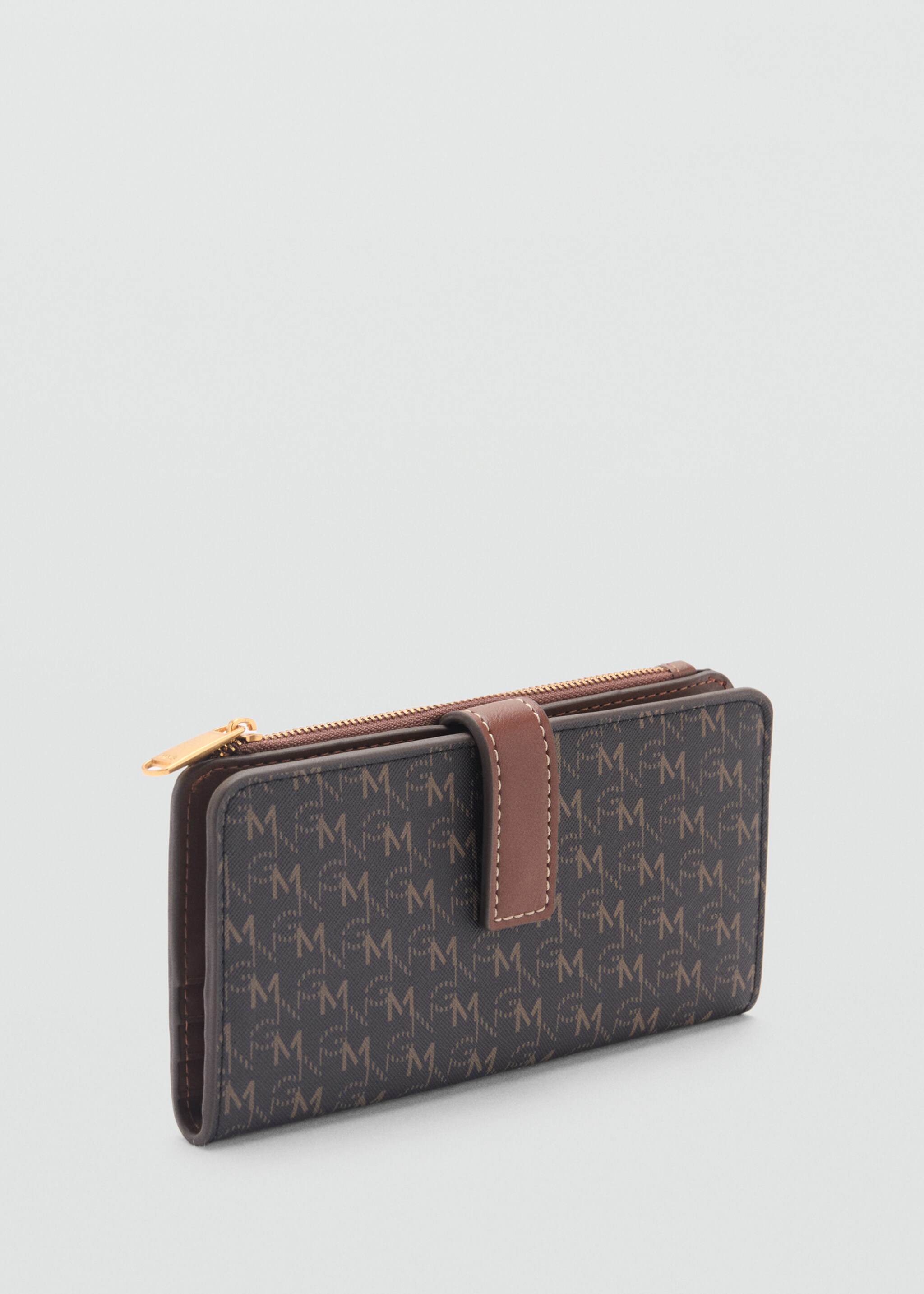 Wallet with printed logo - Medium plane