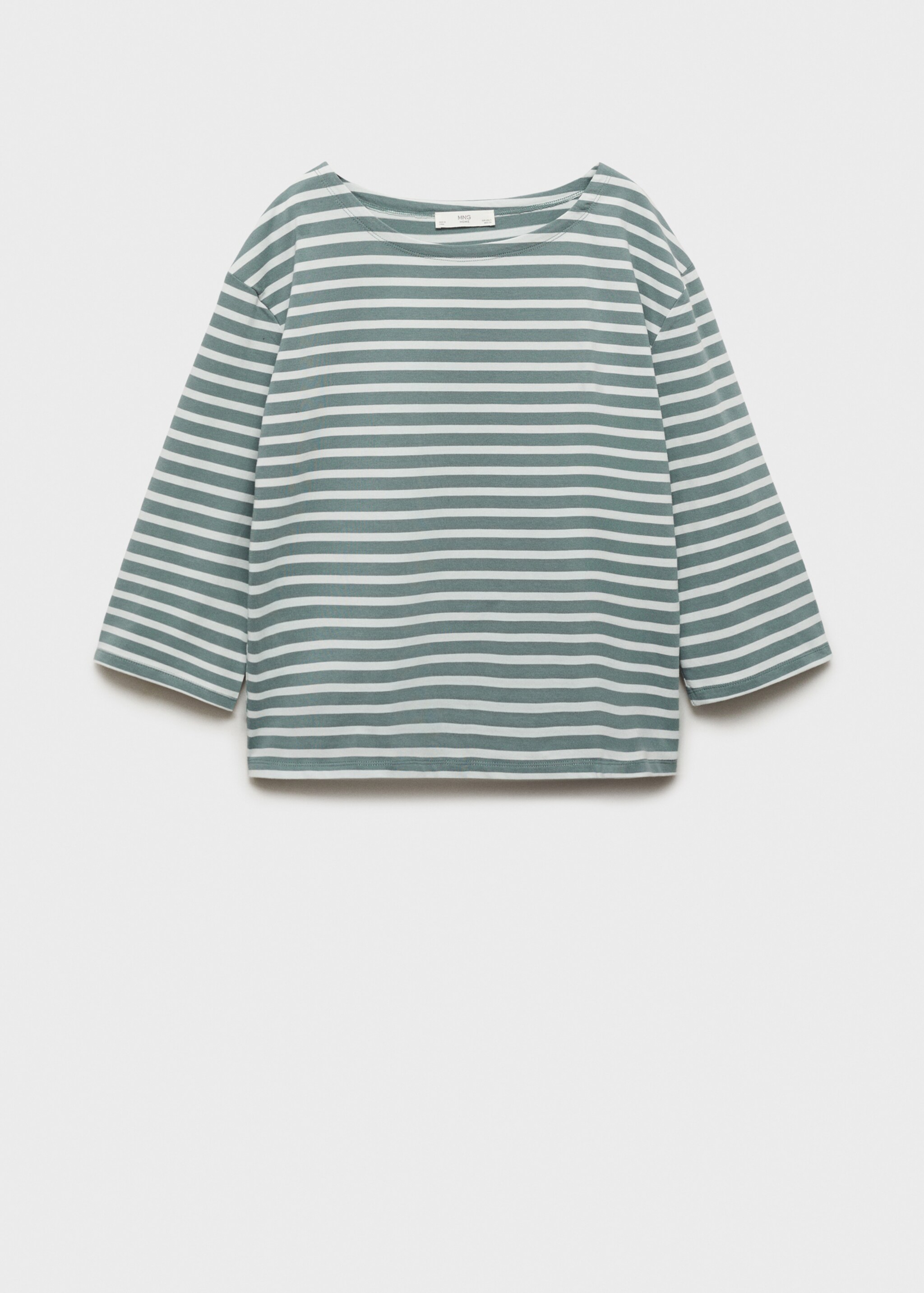 เสื้อยืดผ้าฝ้ายทอลายทาง - สินค้าที่ไม่มีแบบ