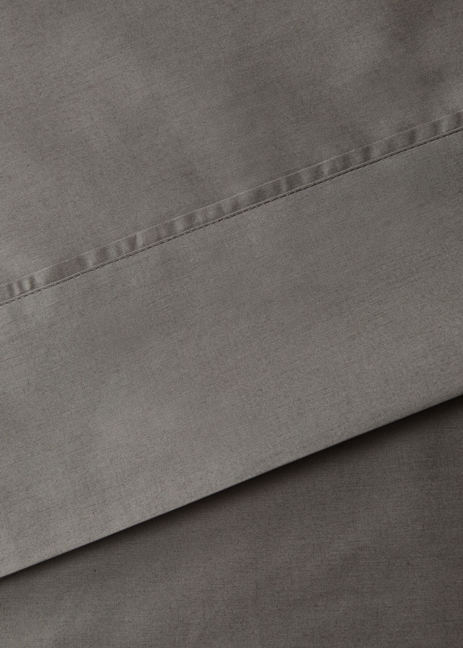 Drap plat percale de coton 300 fils lit 180/200 cm - Détail de l'article 1