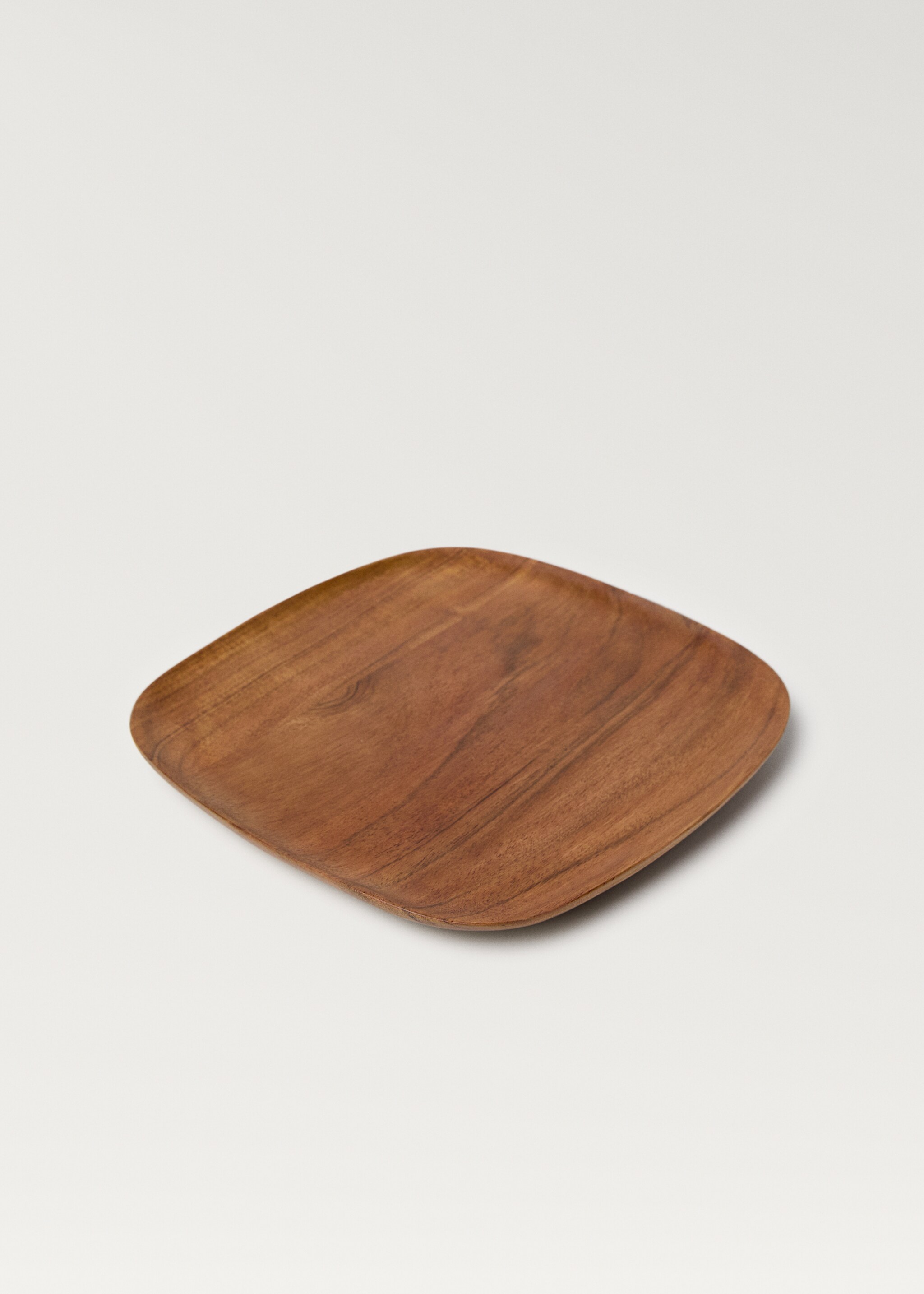 Bandeja decorativa madera cuadrada pequeña - Detalle del artículo 3