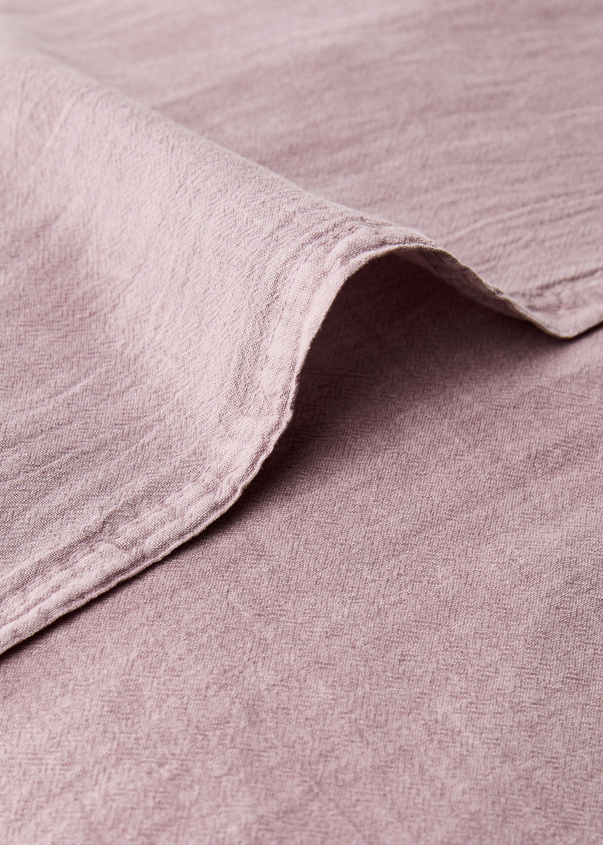 Funda cojín algodón garment-dyed cuadros 50x50 cm - Detall de l'article 3