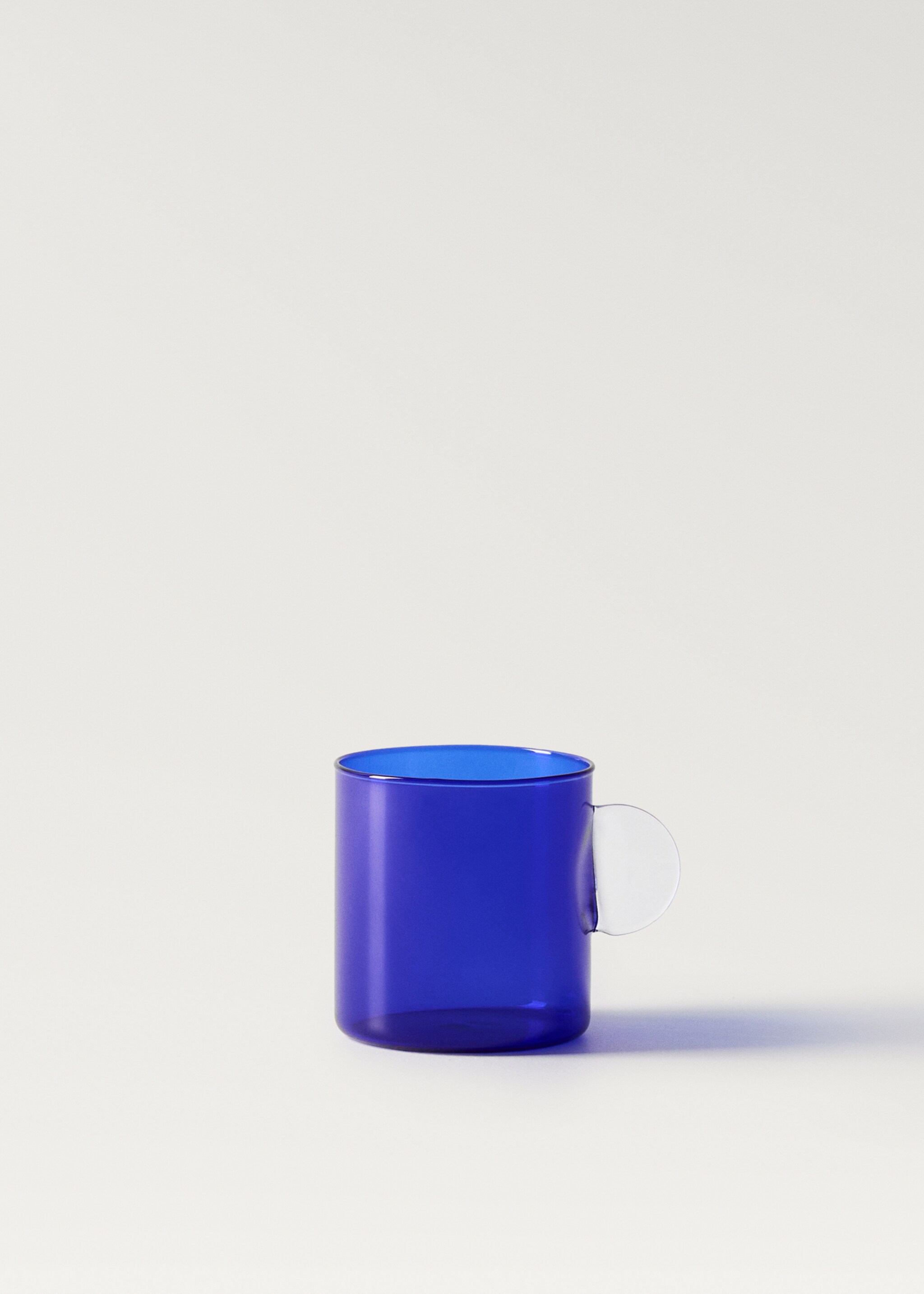 Two-tone borosilicate cappuccino cup - Article without model